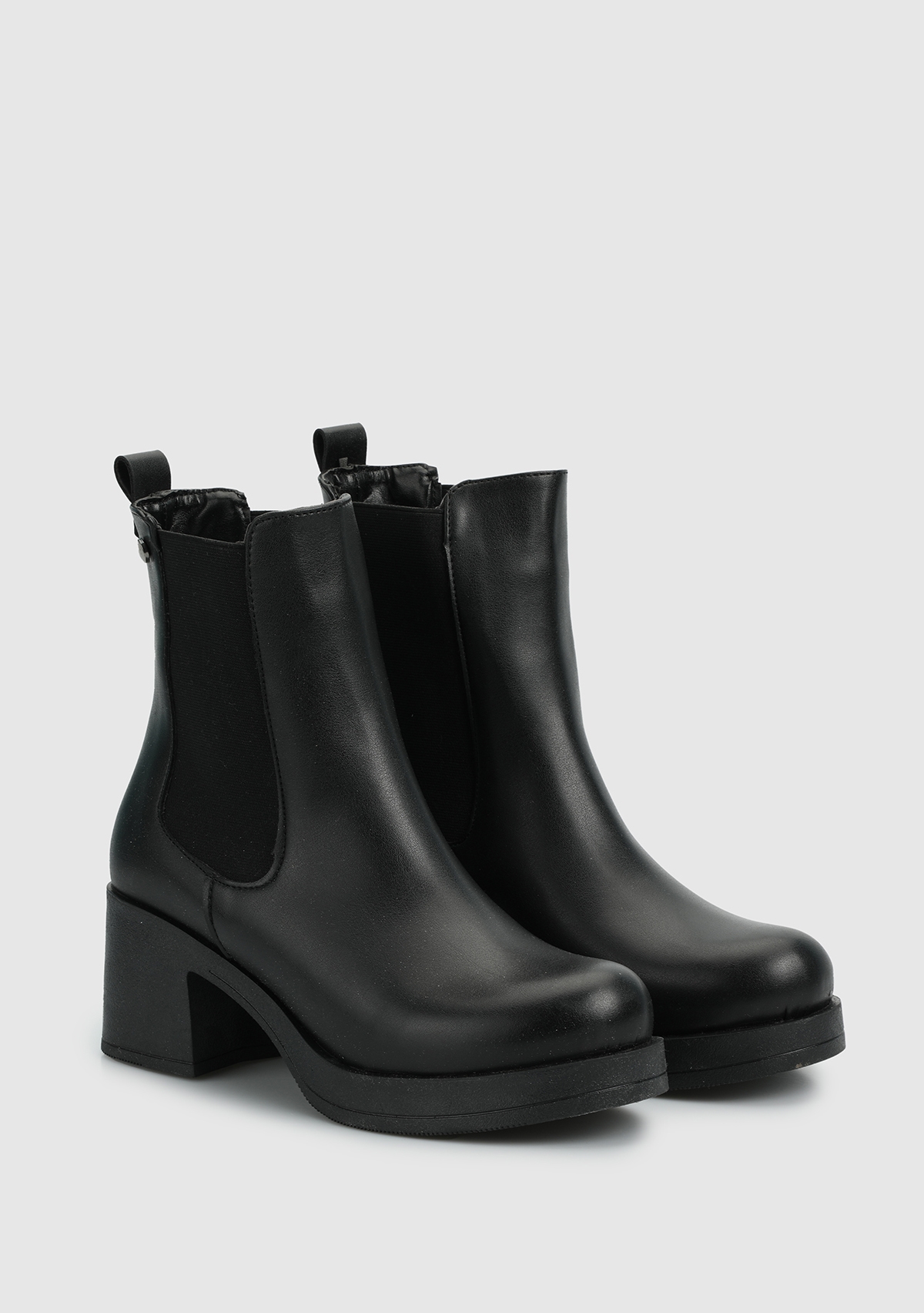 Siyah Kadın Bootie - Görsel 3