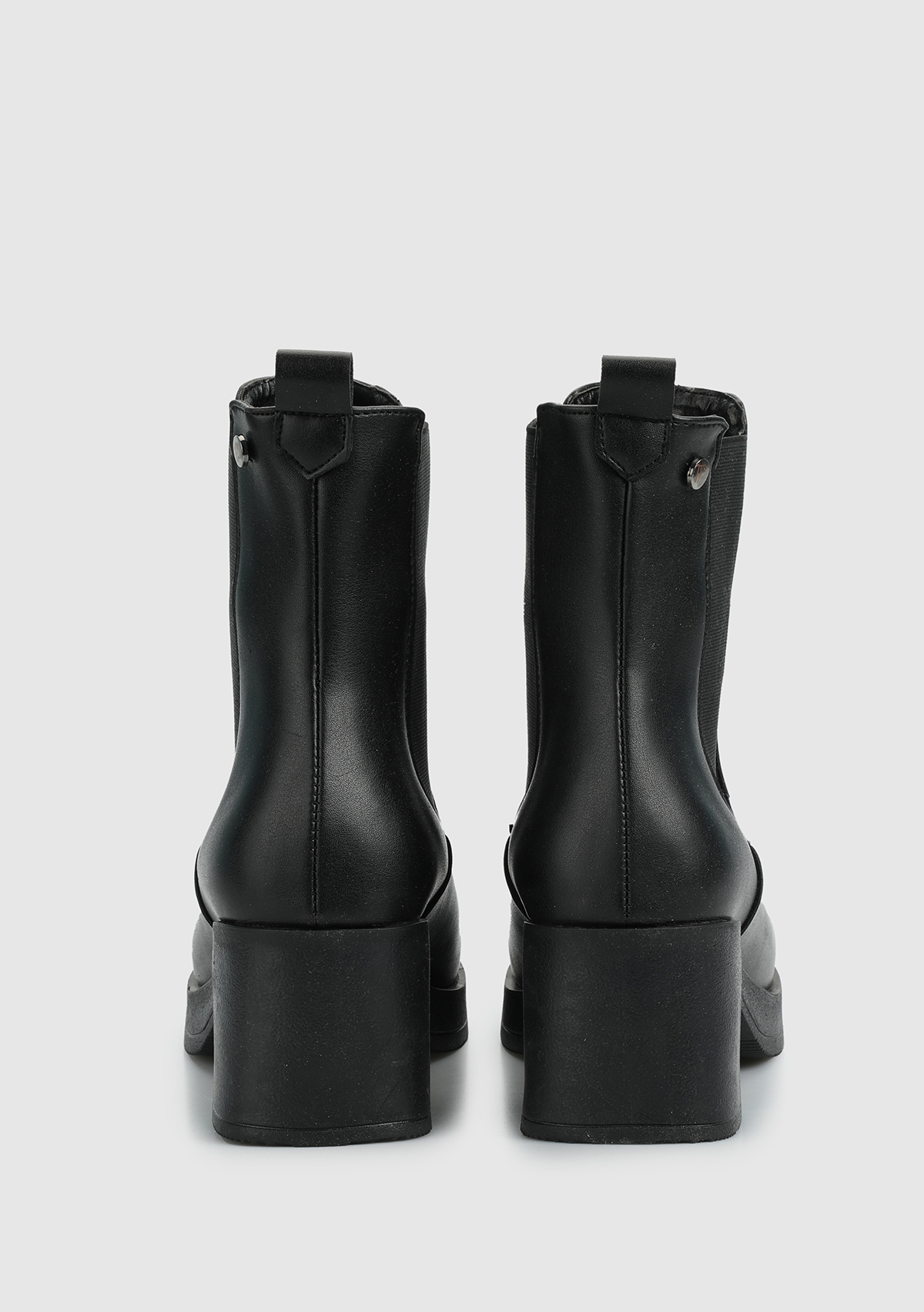 Siyah Kadın Bootie - Görsel 5