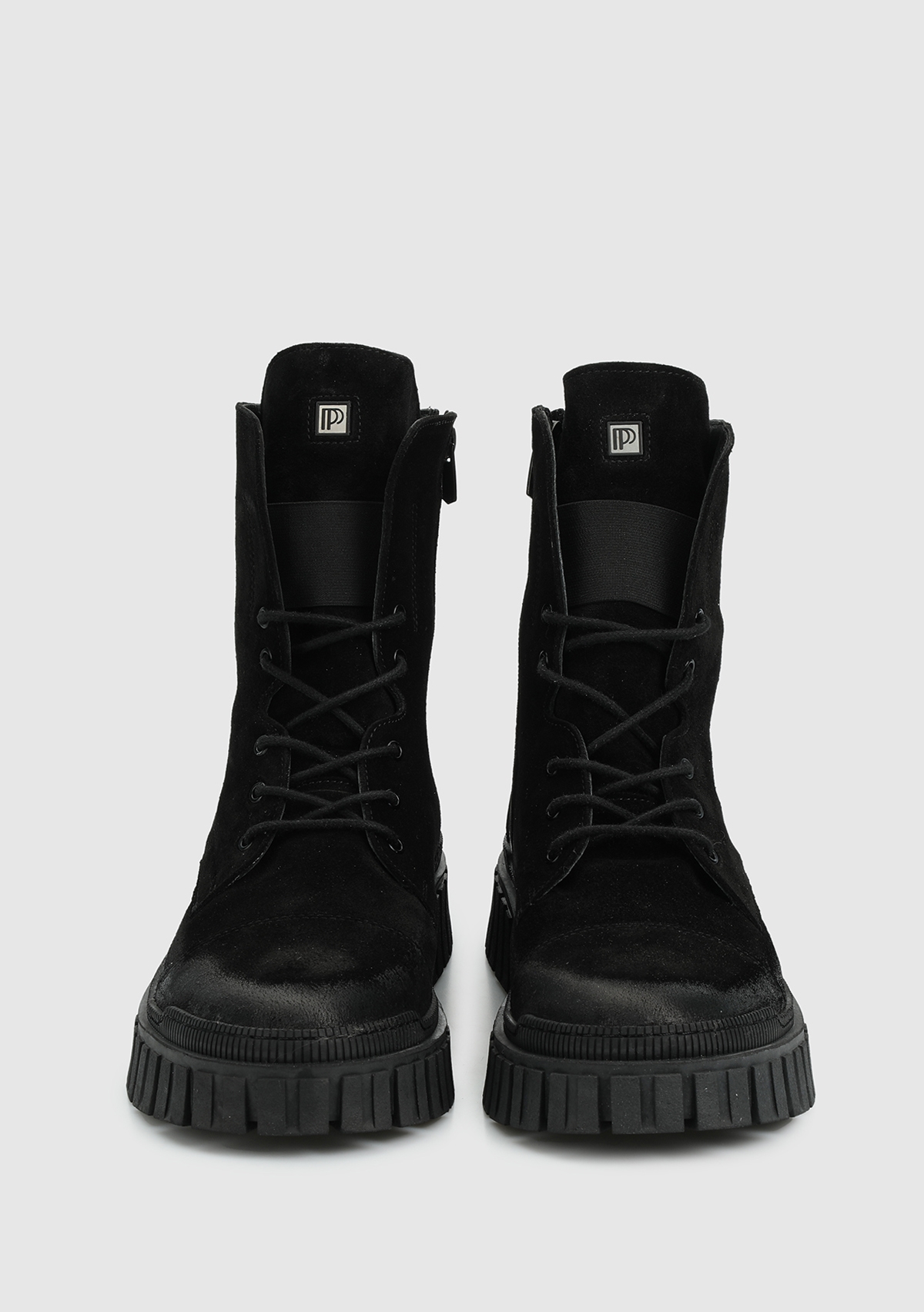 Siyah Deri Erkek Bot - Görsel 4