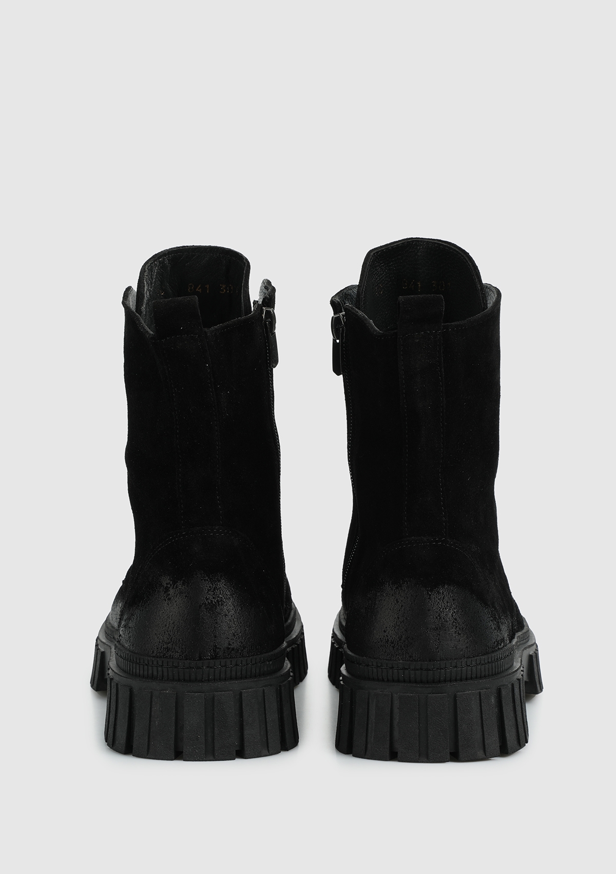 Siyah Deri Erkek Bot - Görsel 5