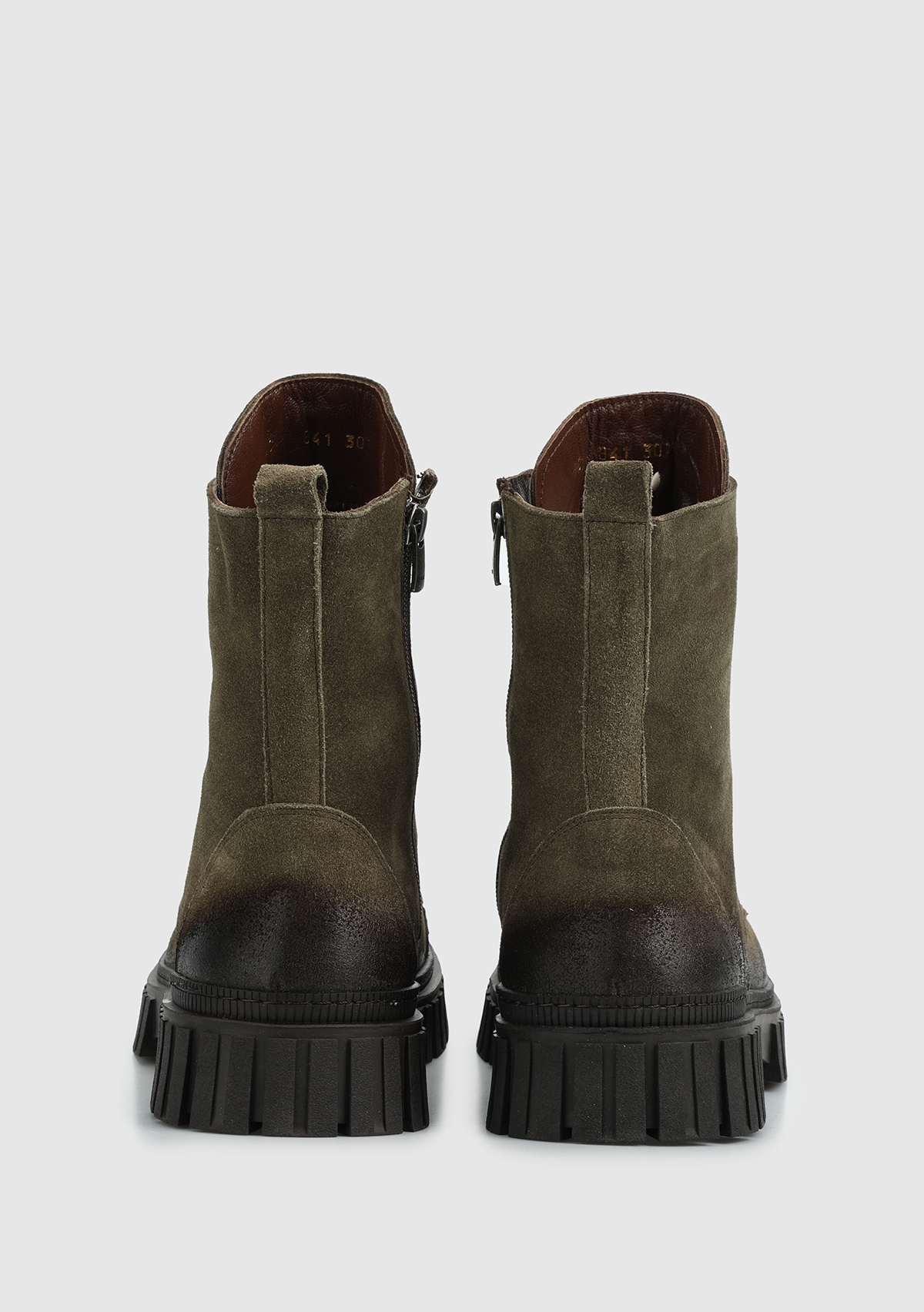 Haki Deri Erkek Bot - Görsel 5