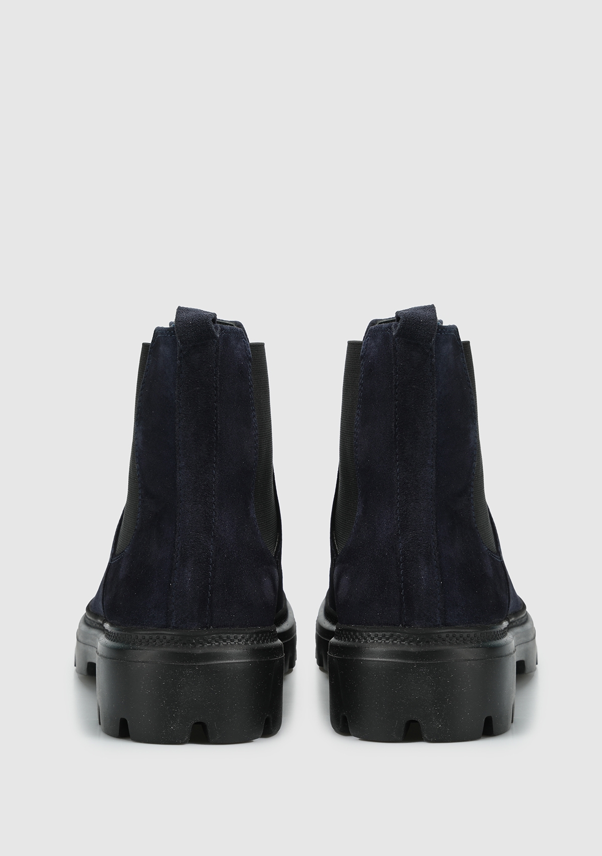 Lacivert Deri Erkek Bot - Görsel 5