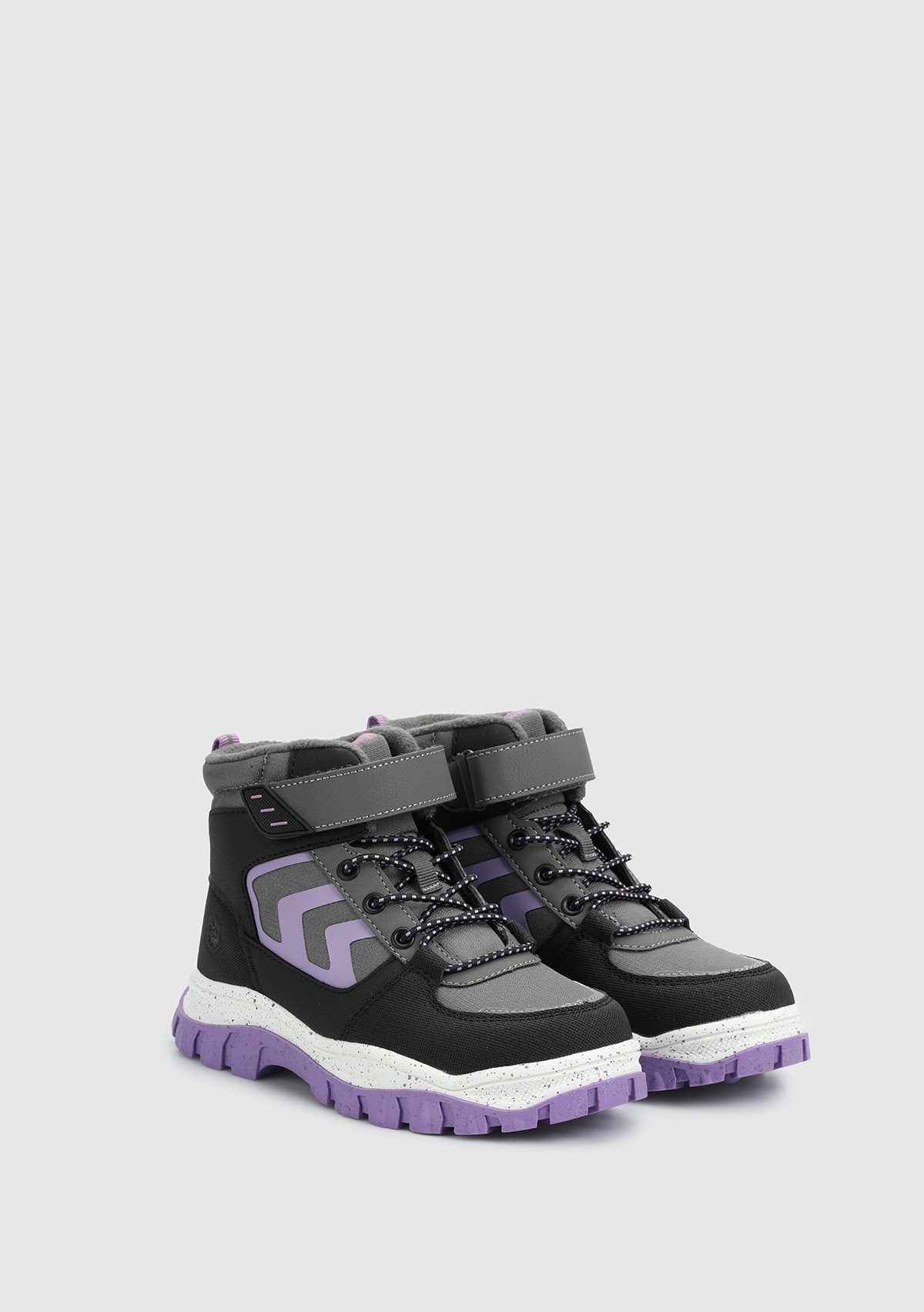 Plane Siyah Kız Çocuk Outdoor Bot - Görsel 3