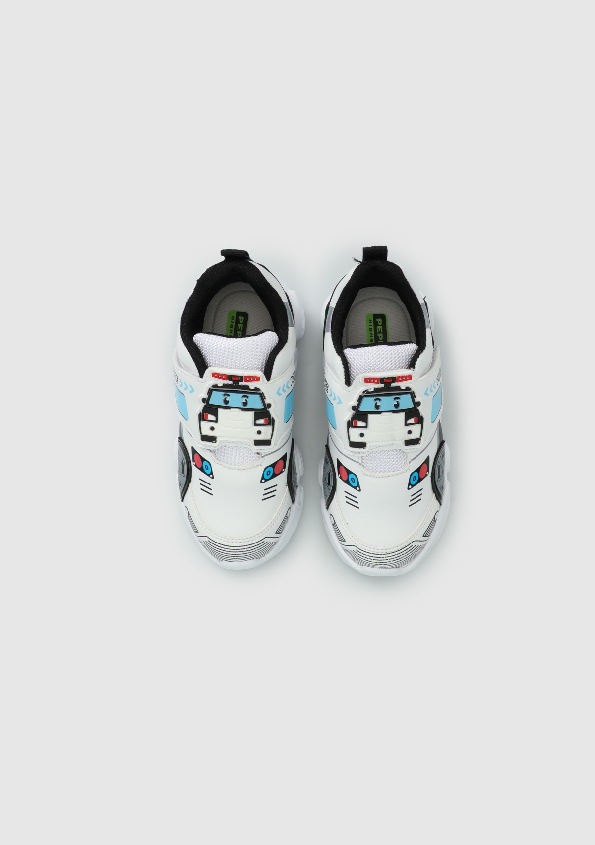 Beyaz-Siyah Sneaker - Görsel 6