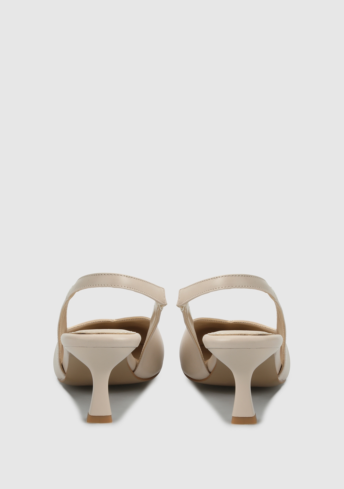 Ekru Kadın Ayakkabı - Görsel 5