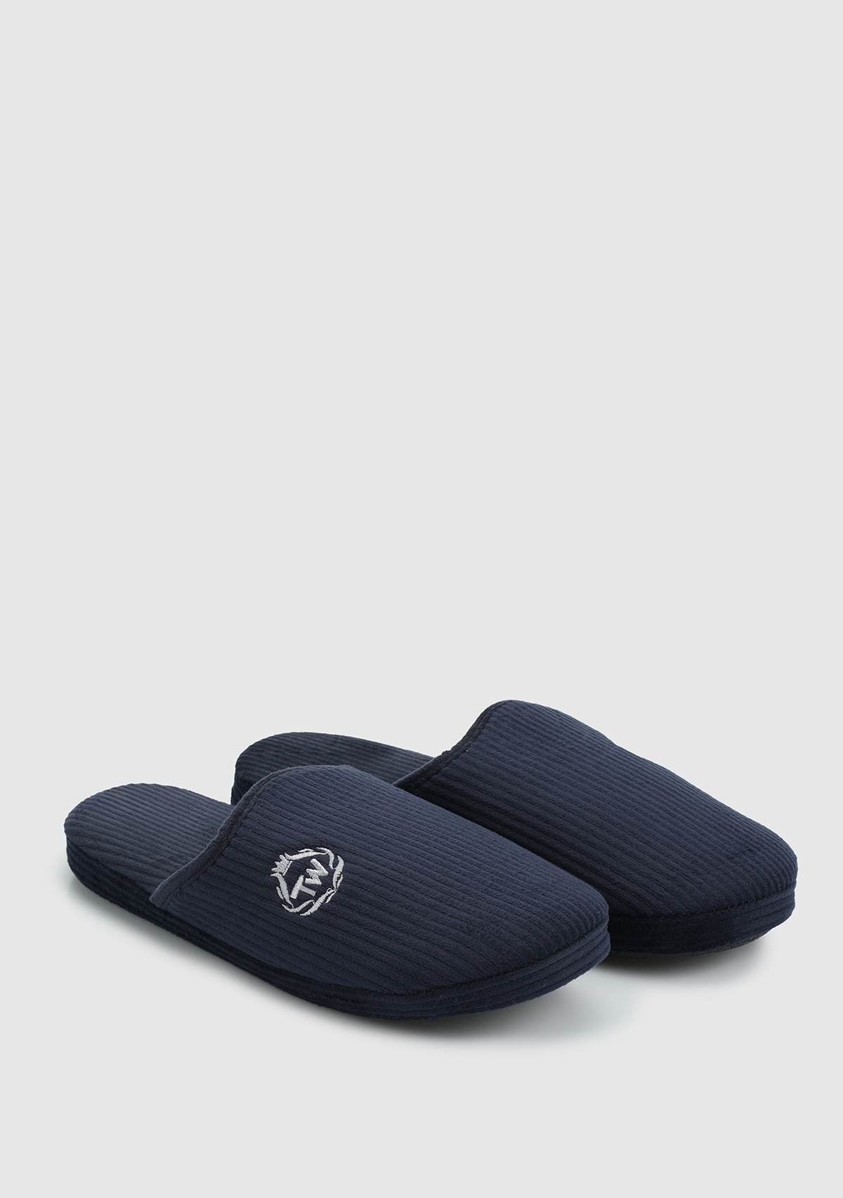 Lacivert Erkek Ev Terliği - Görsel 3