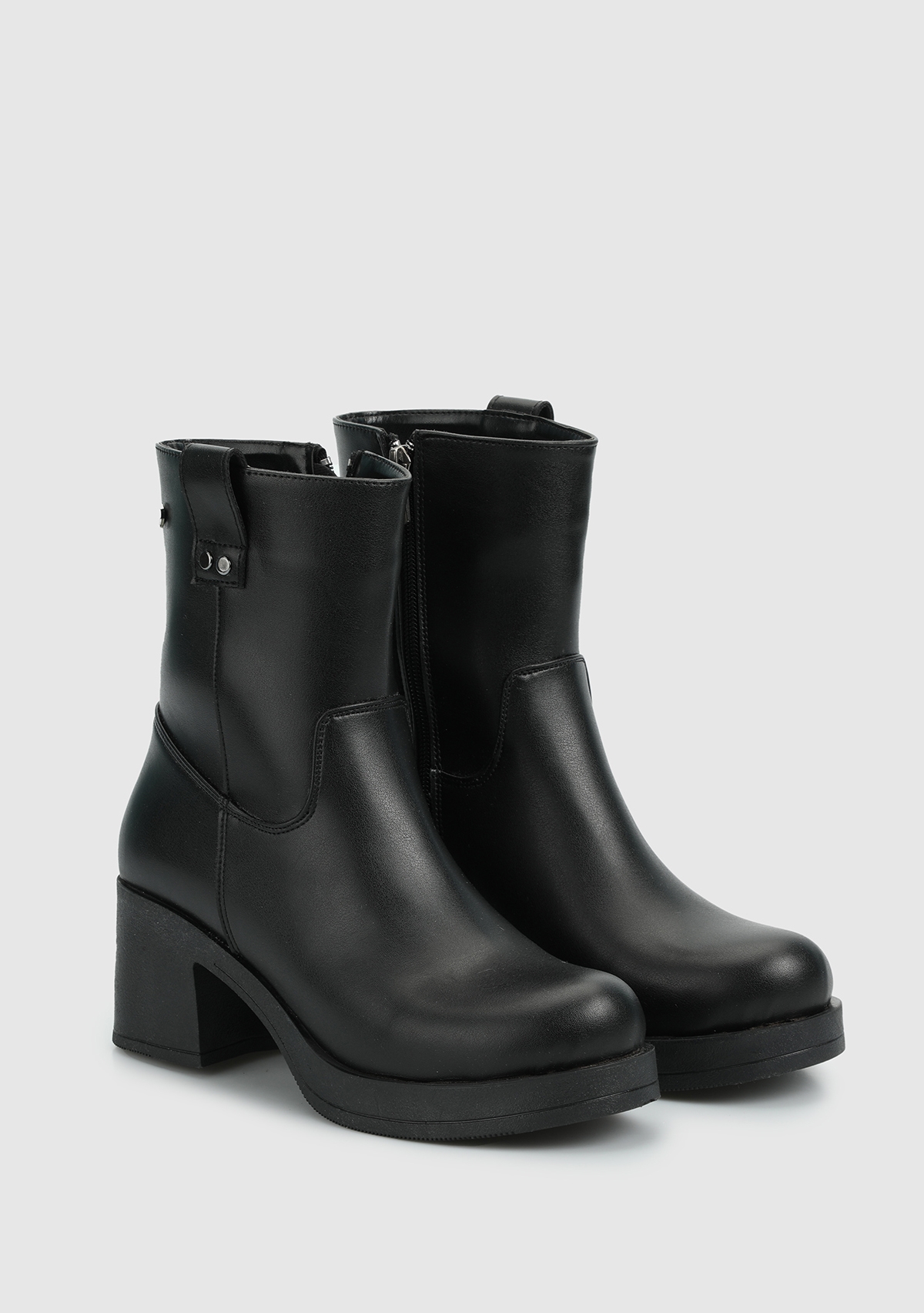 Siyah Kadın Bootie - Görsel 3