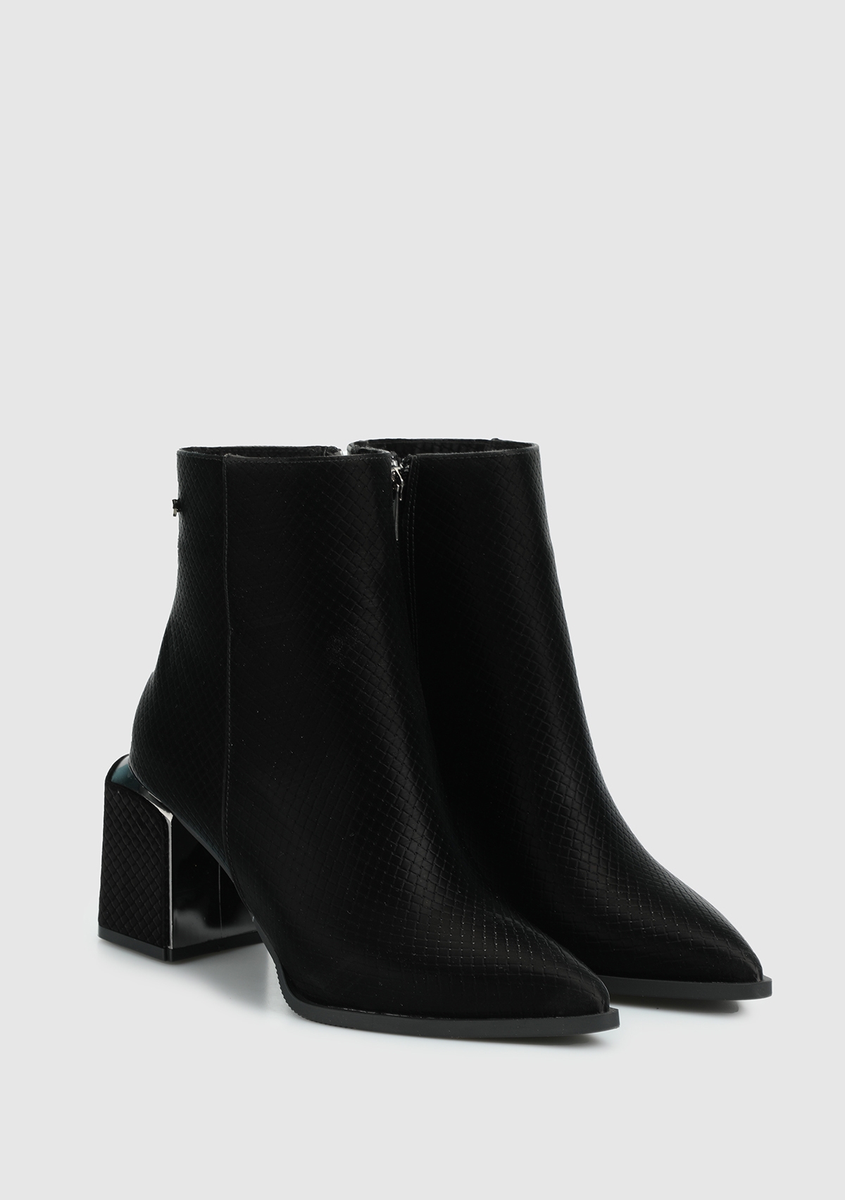 Siyah Kadın Bootie - Görsel 3
