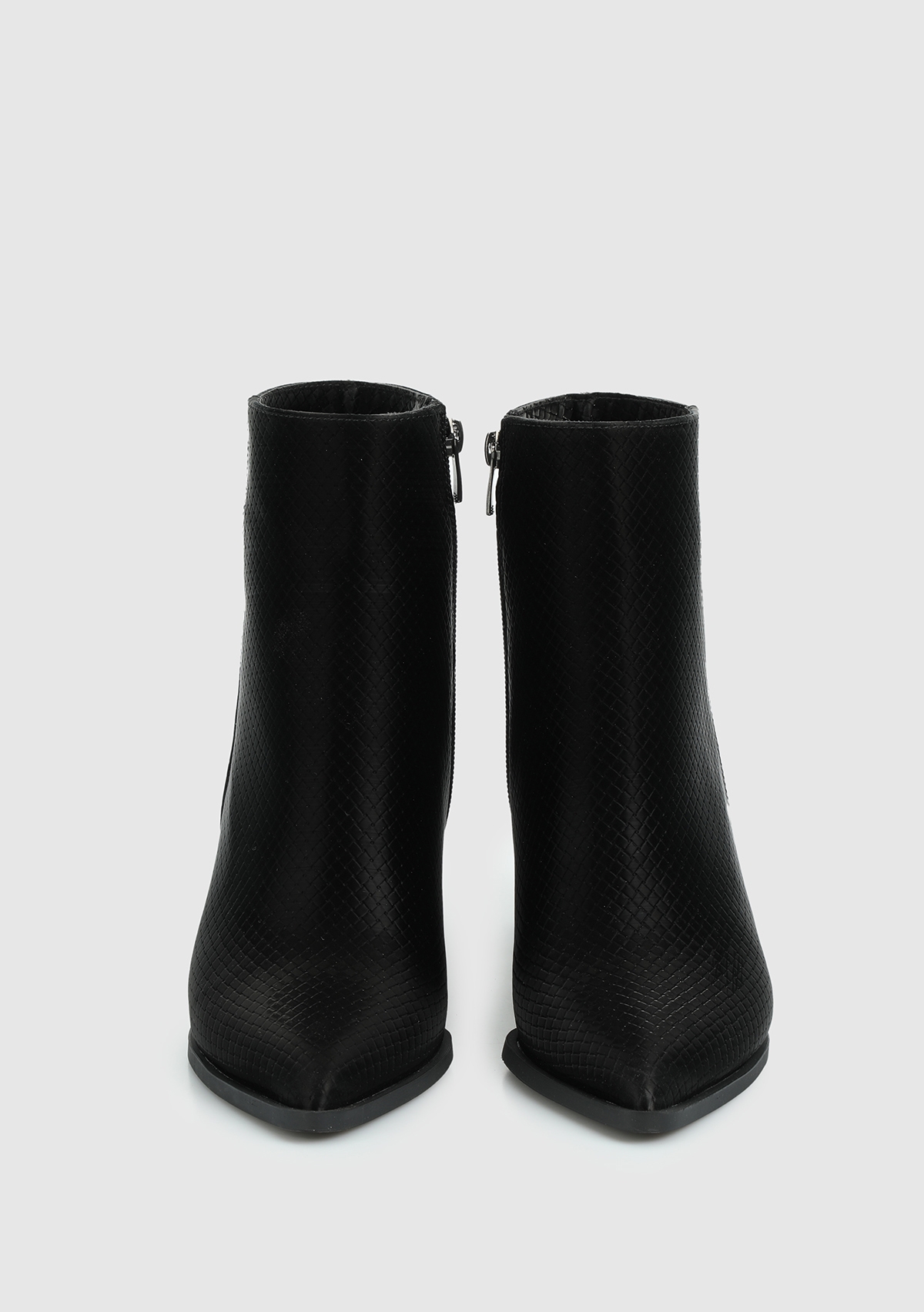 Siyah Kadın Bootie - Görsel 4