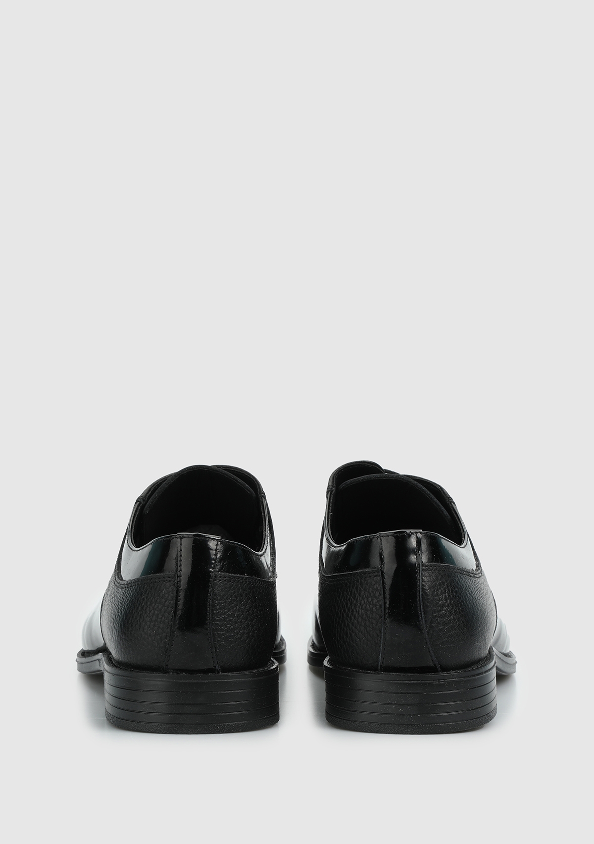 Siyah Deri Erkek Ayakkabı - Görsel 5