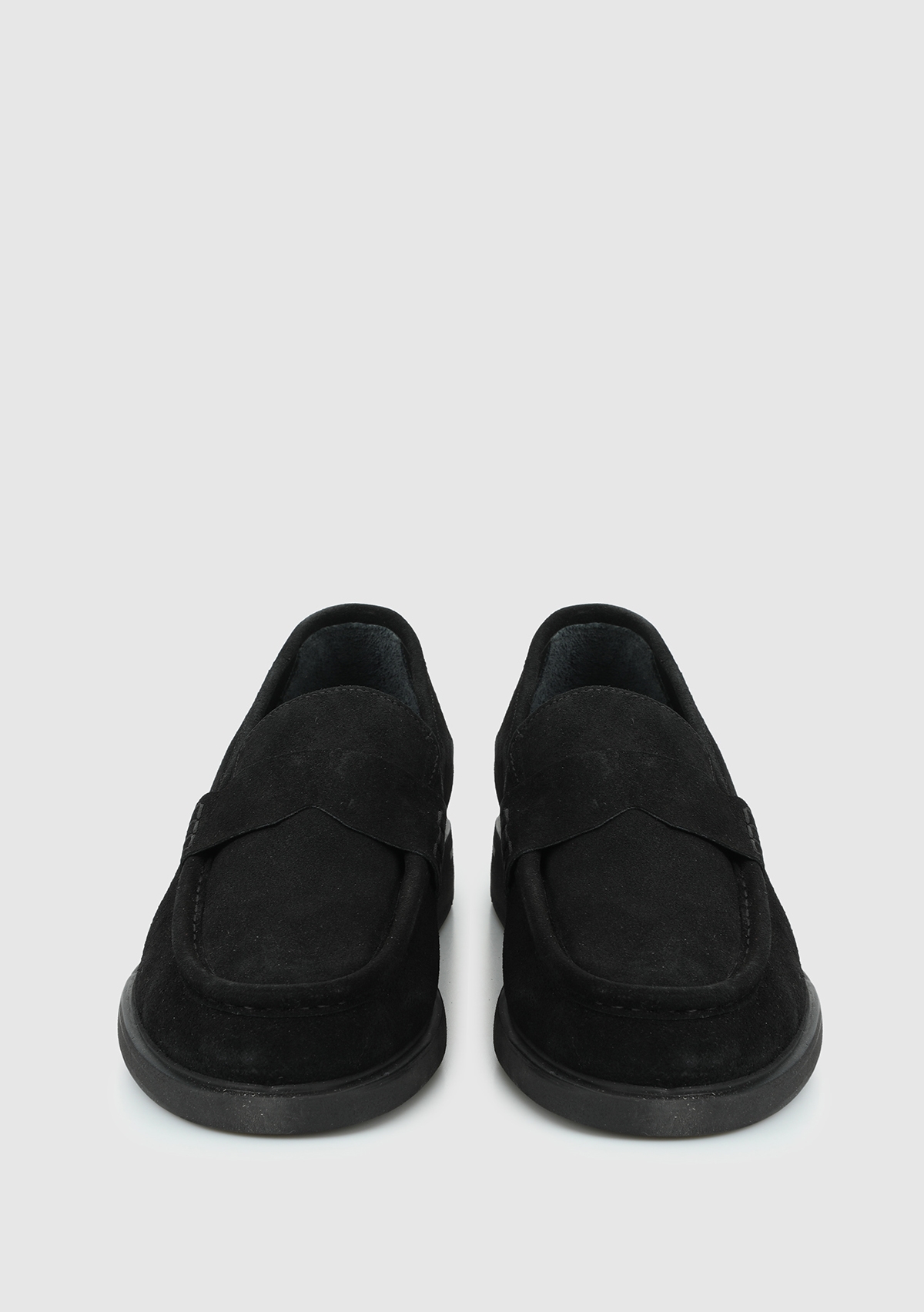 Siyah Deri Erkek Ayakkabı - Görsel 4