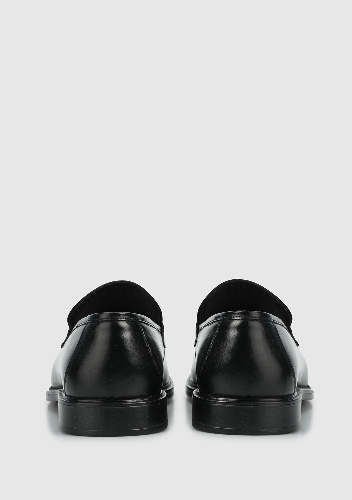 Siyah Deri Erkek Ayakkabı - Görsel 5