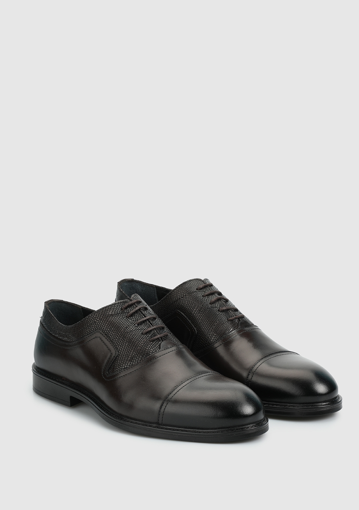 Kahve Deri Erkek Ayakkabı - Görsel 3