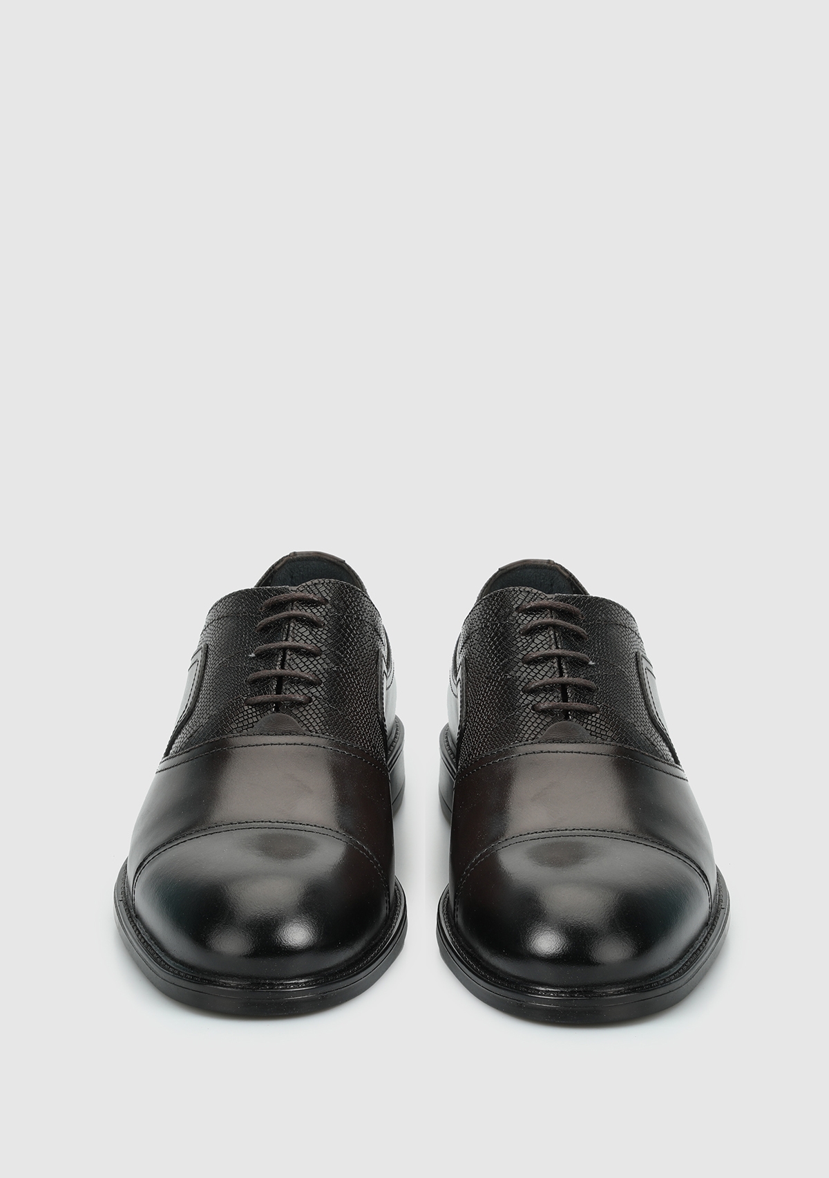 Kahve Deri Erkek Ayakkabı - Görsel 4