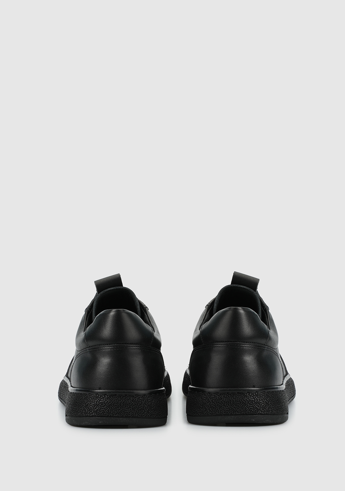 Siyah Deri Erkek Ayakkabı - Görsel 5