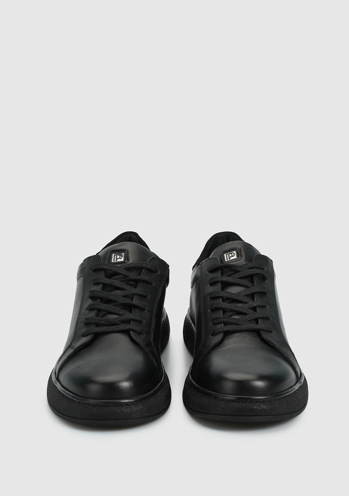 Siyah Deri Erkek Ayakkabı - Görsel 4