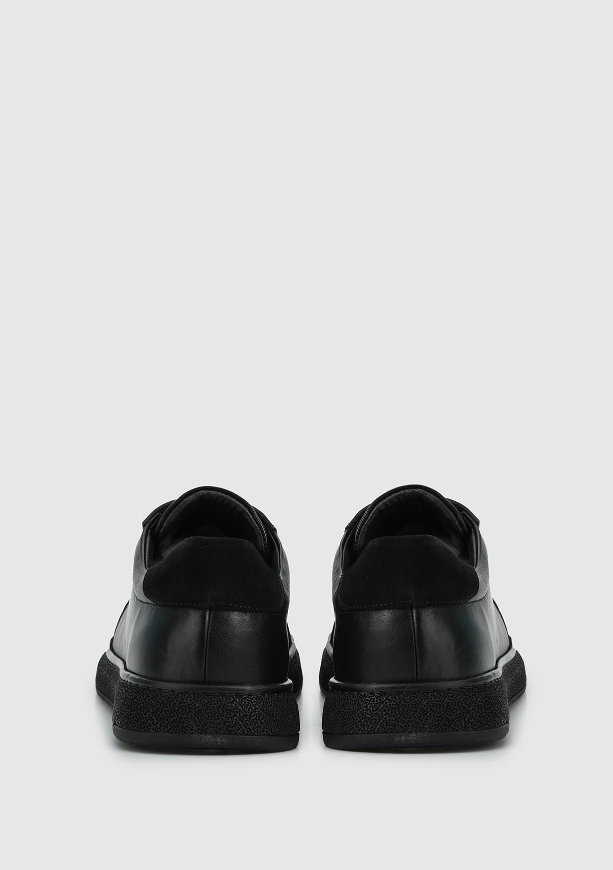 Siyah Deri Erkek Ayakkabı - Görsel 5