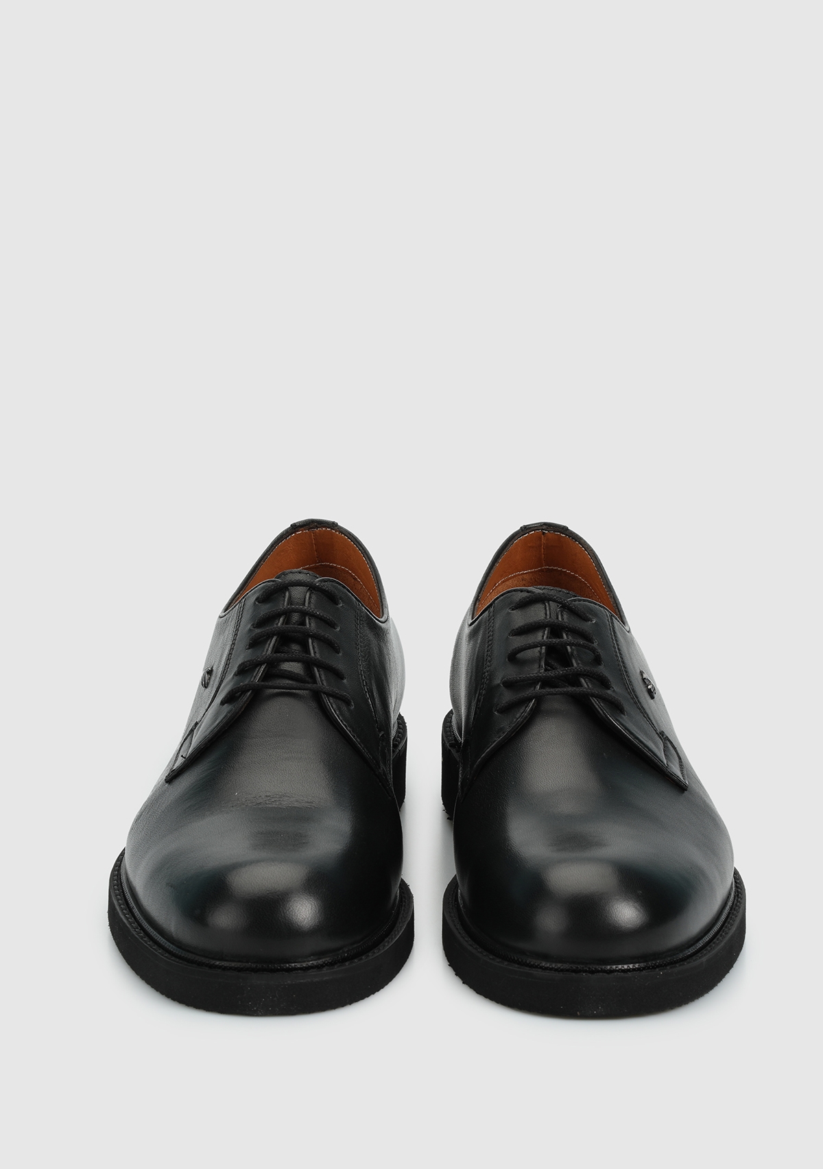 Siyah Deri Erkek Ayakkabı - Görsel 4