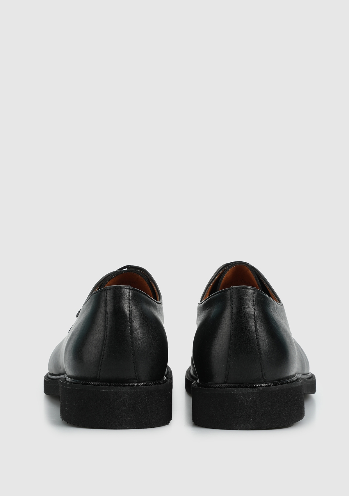 Siyah Deri Erkek Ayakkabı - Görsel 5