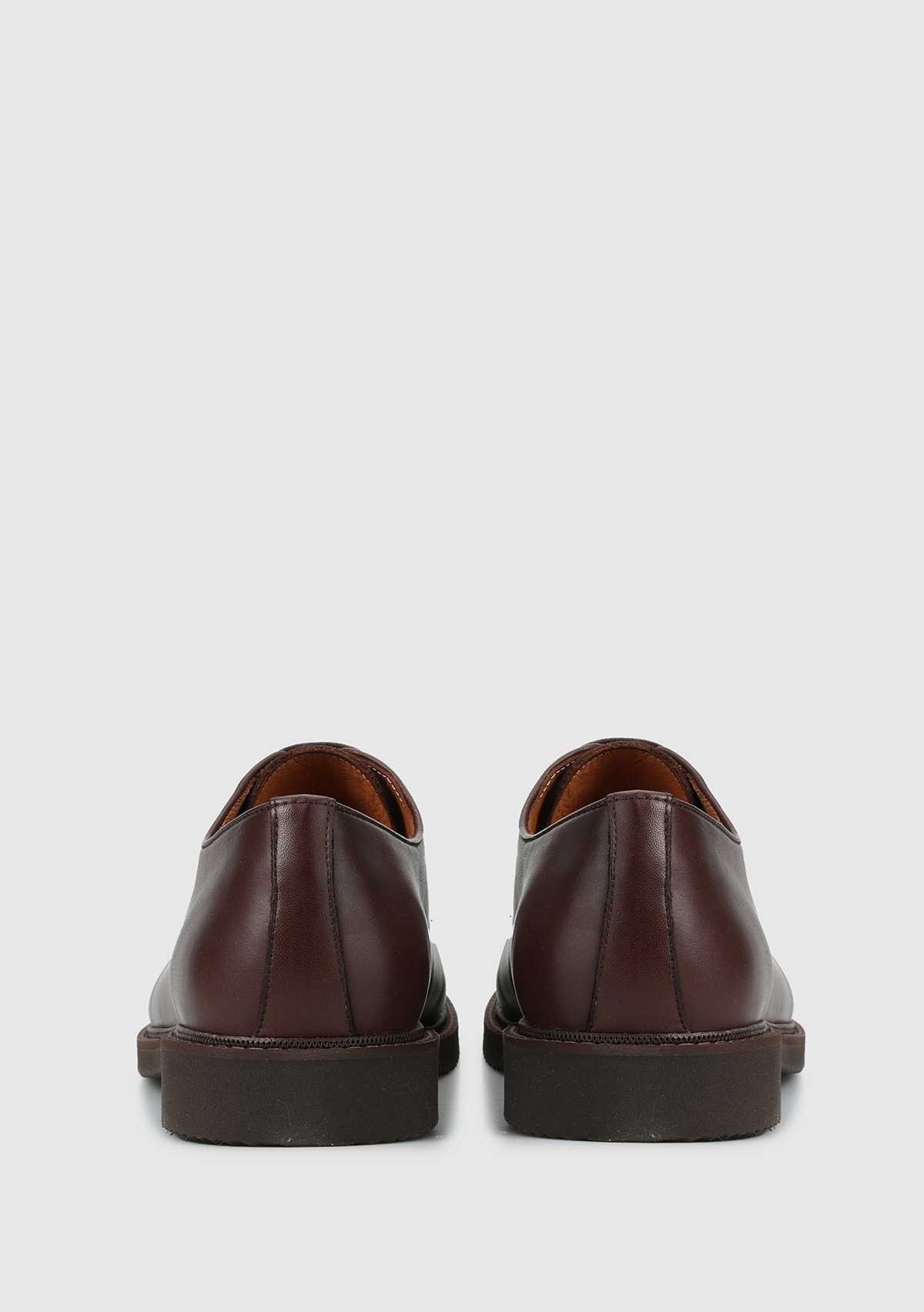 Kahve Deri Erkek Ayakkabı - Görsel 5