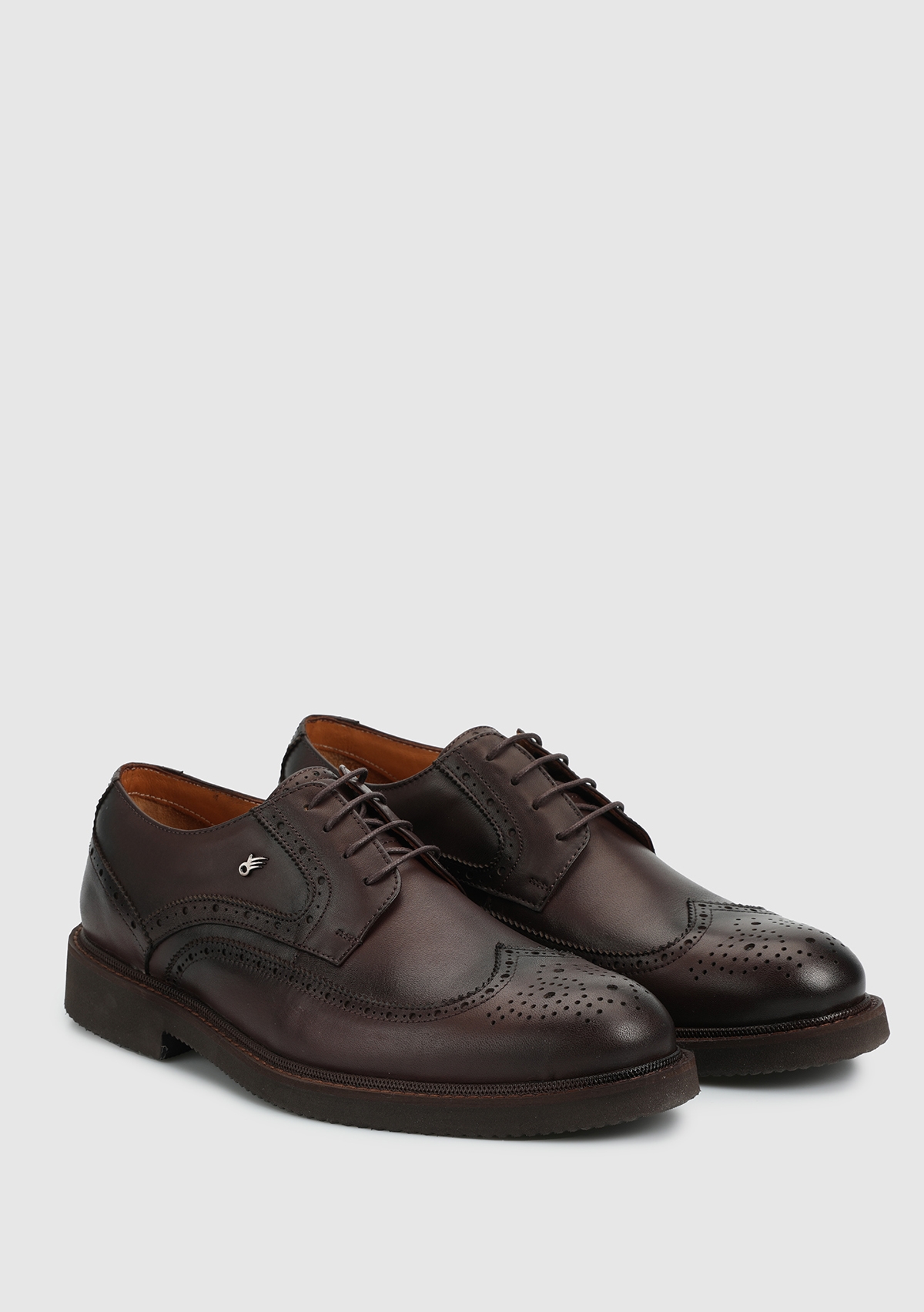 Kahve Deri Erkek Ayakkabı - Görsel 3