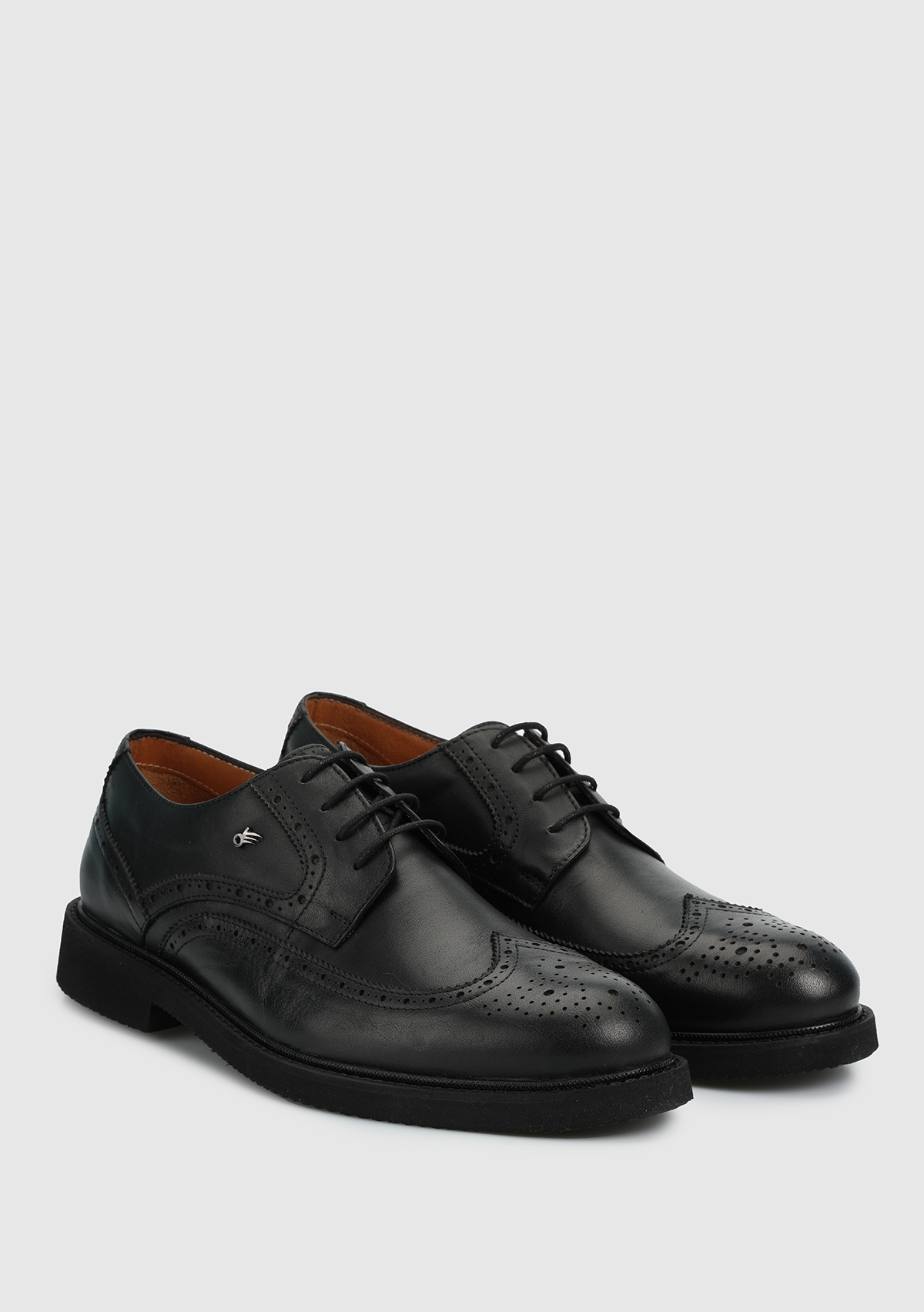 Siyah Deri Erkek Ayakkabı - Görsel 3