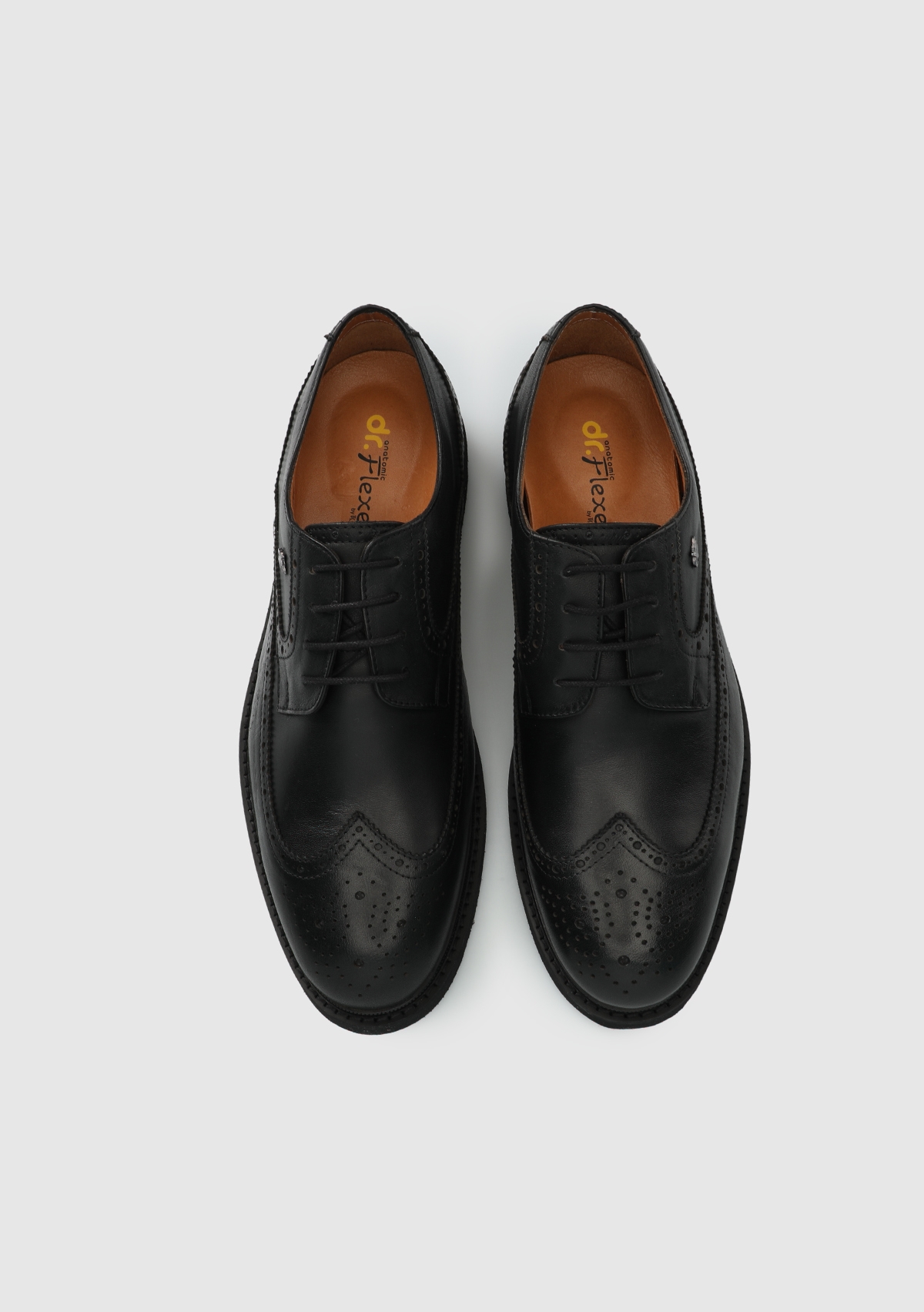 Siyah Deri Erkek Ayakkabı - Görsel 6