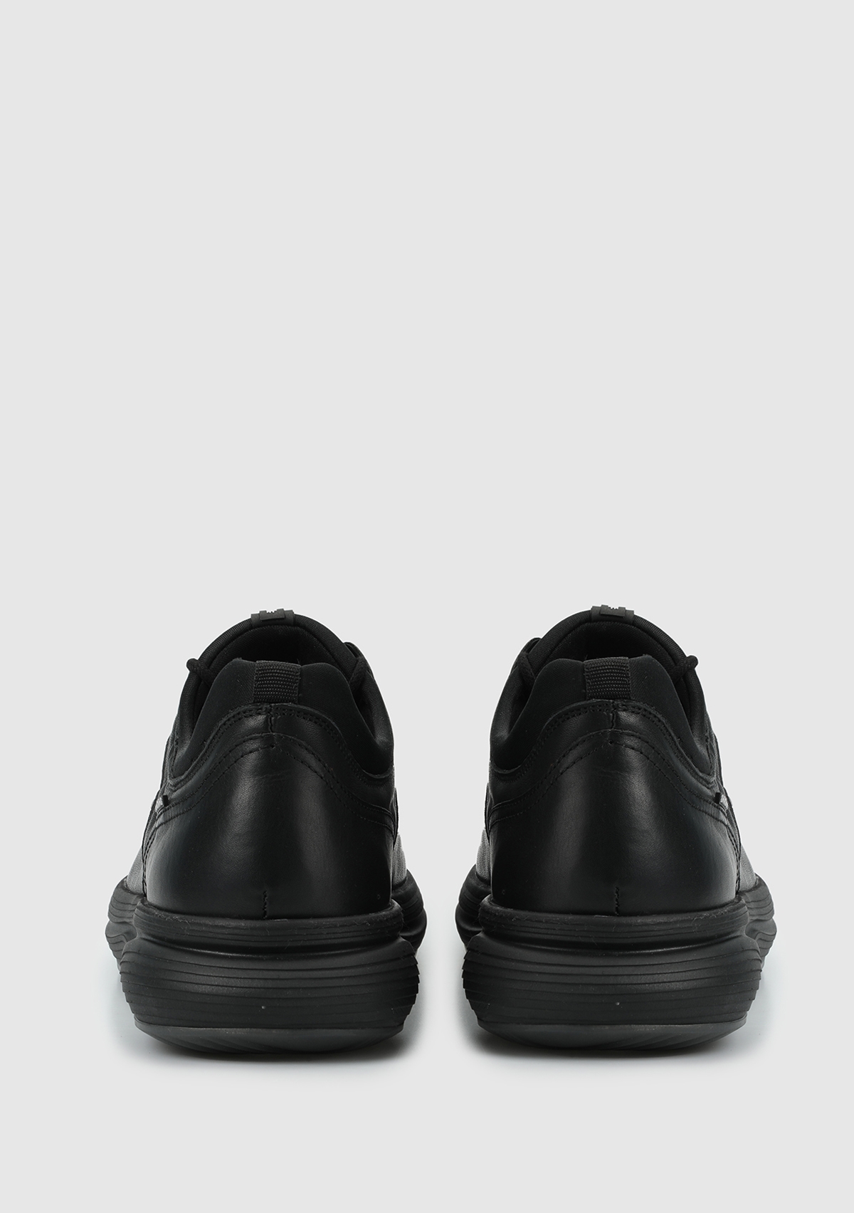 Siyah Deri Erkek Ayakkabı - Görsel 5