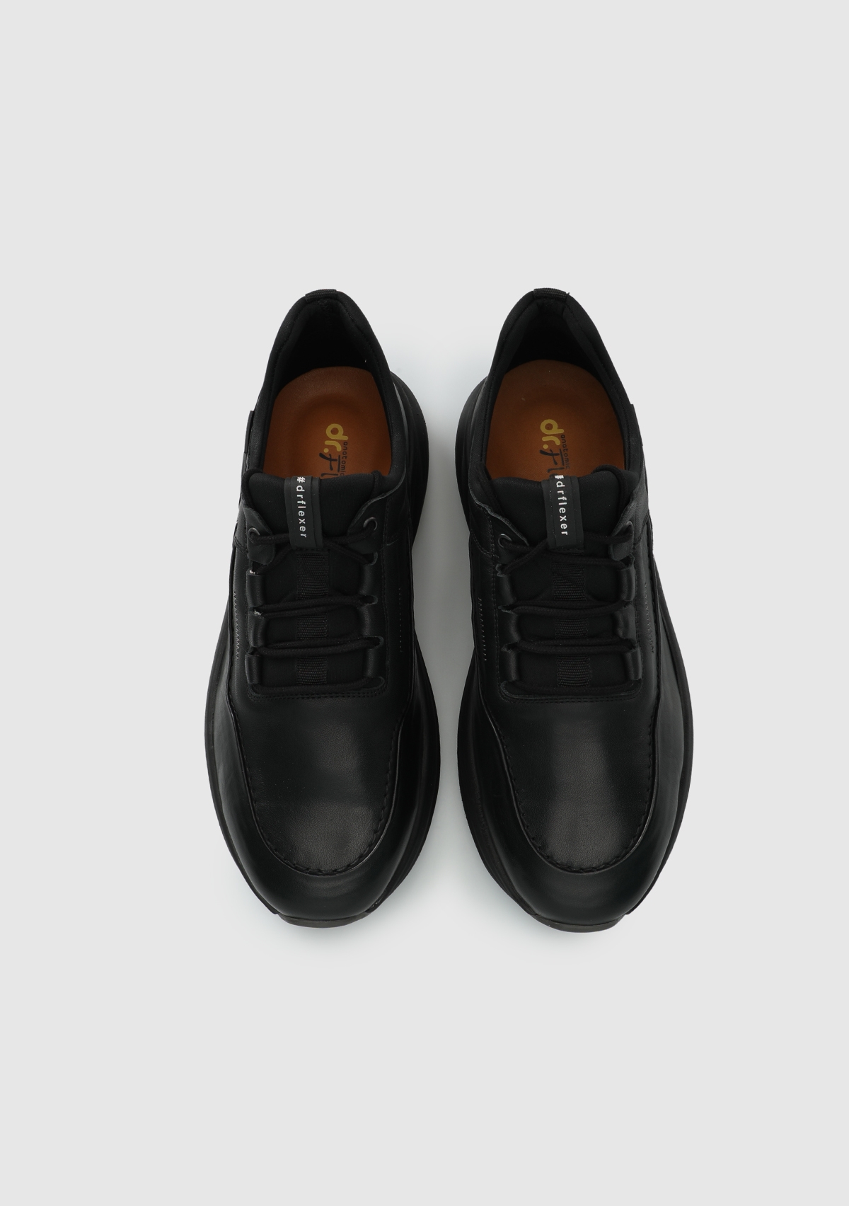 Siyah Deri Erkek Ayakkabı - Görsel 6