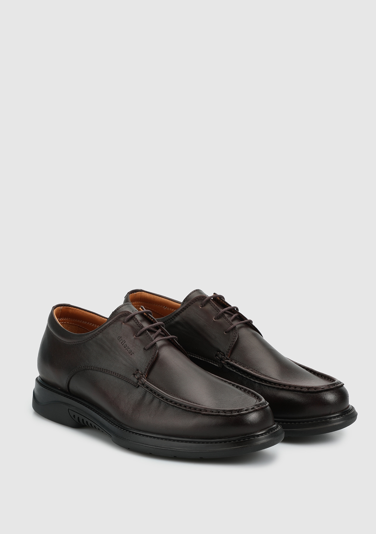 Kahve Deri Erkek Ayakkabı - Görsel 3