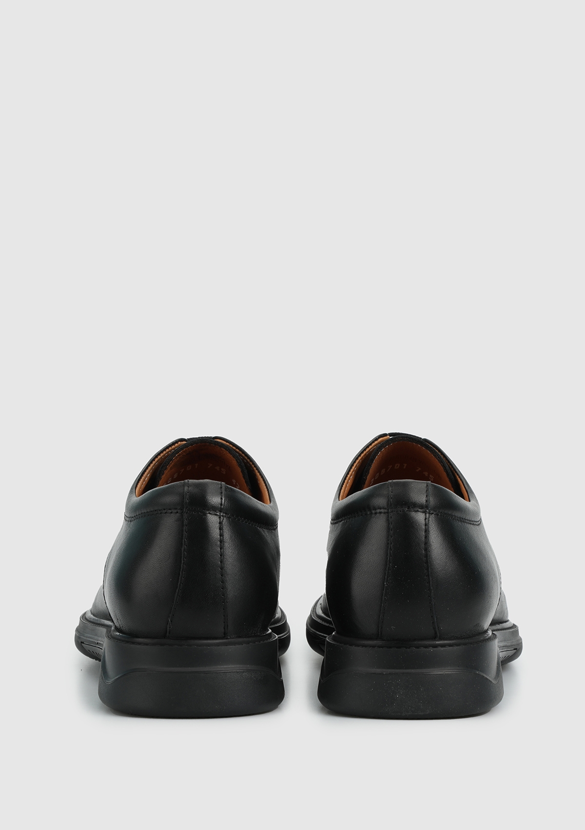 Siyah Deri Erkek Ayakkabı - Görsel 5