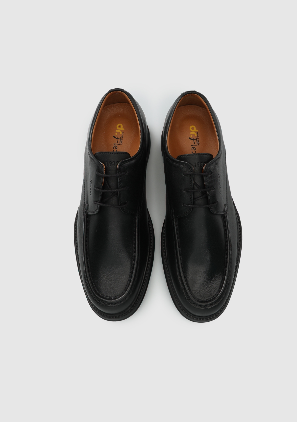 Siyah Deri Erkek Ayakkabı - Görsel 6