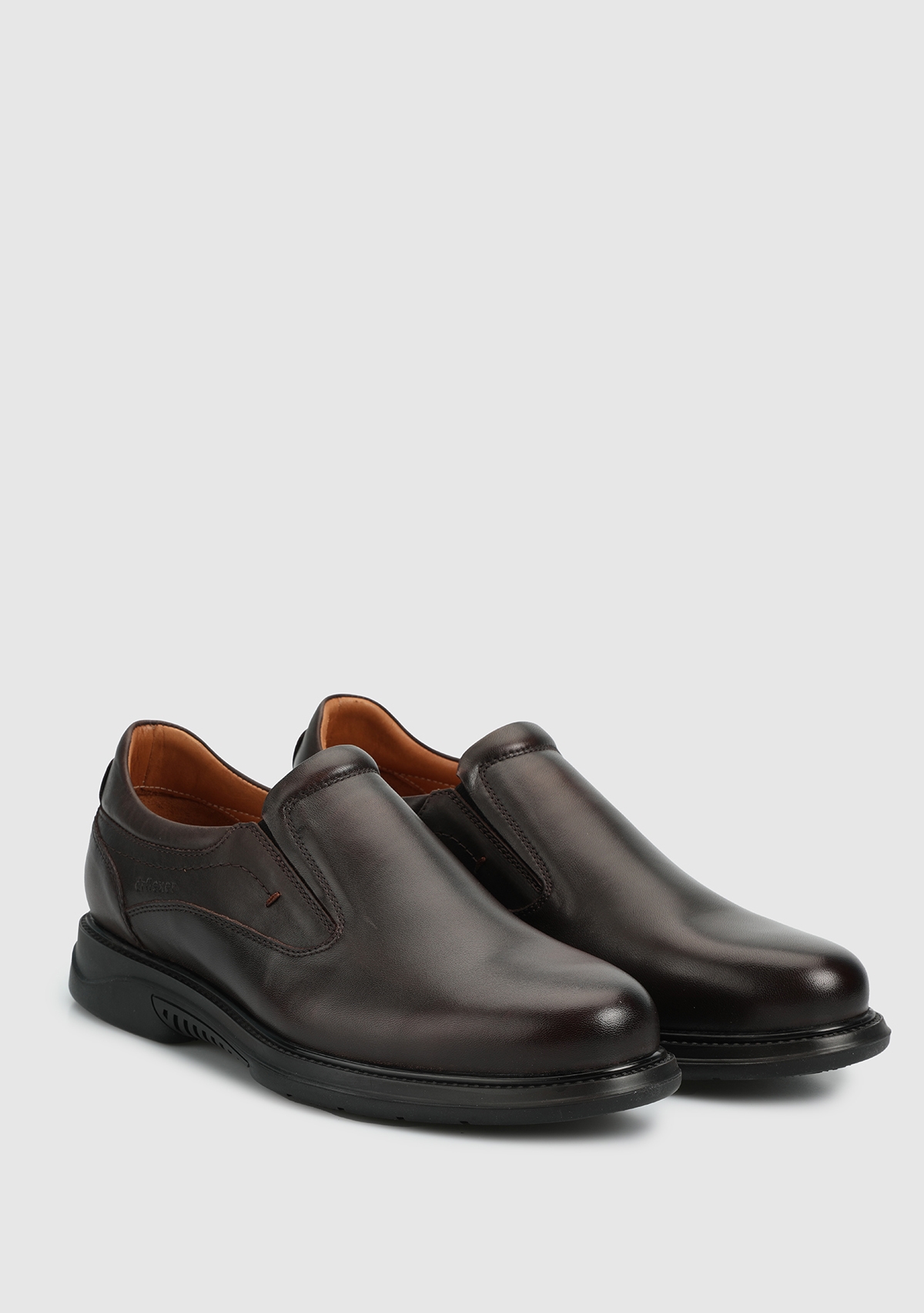 Kahve Deri Erkek Ayakkabı - Görsel 3