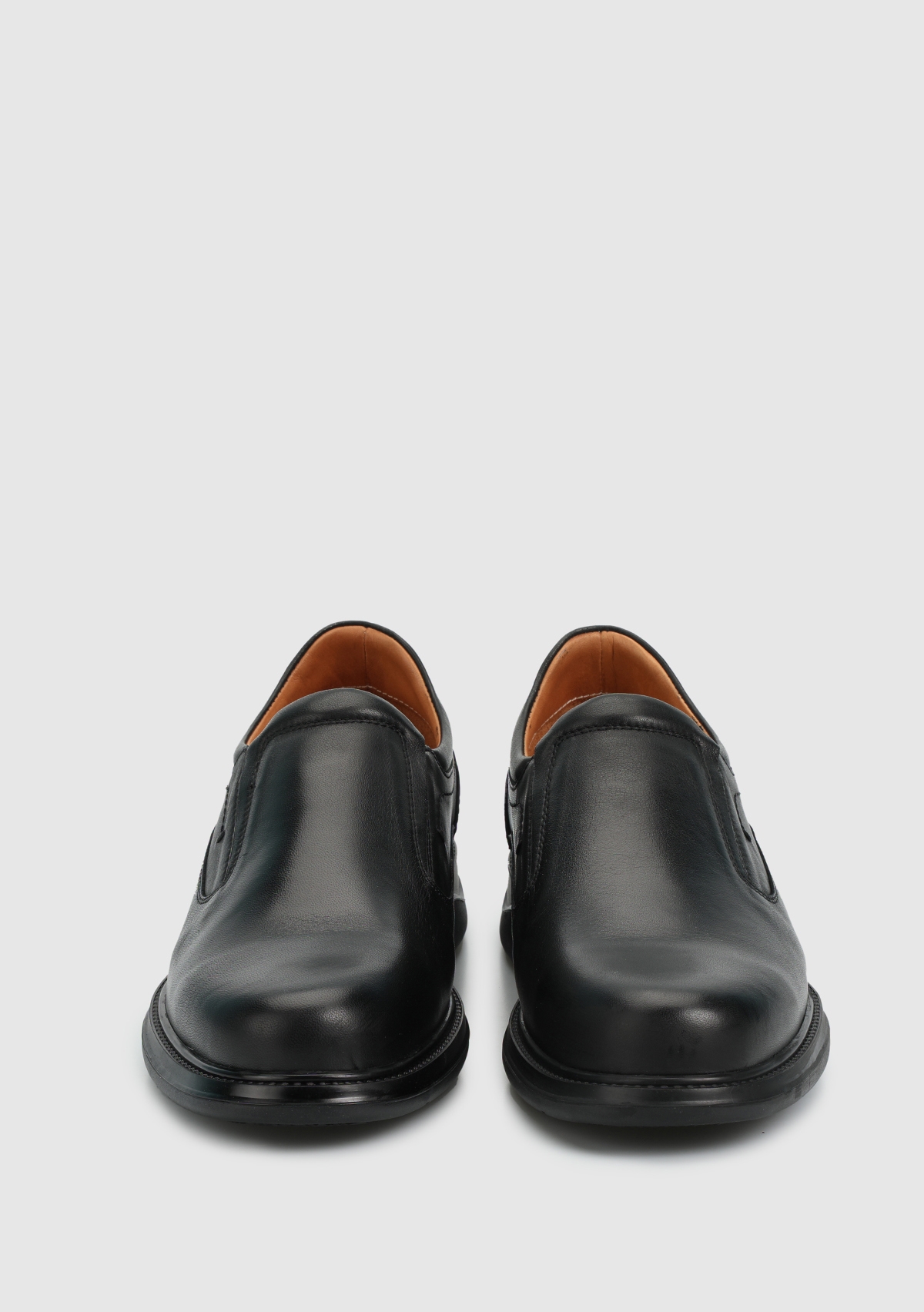 Siyah Deri Erkek Ayakkabı - Görsel 4