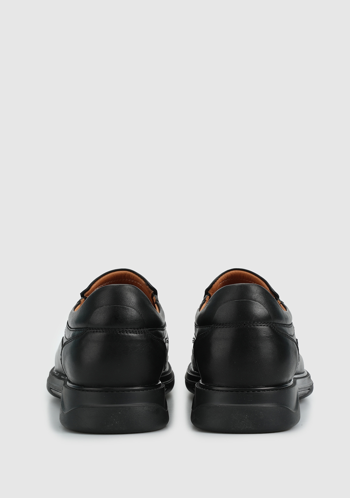Siyah Deri Erkek Ayakkabı - Görsel 5