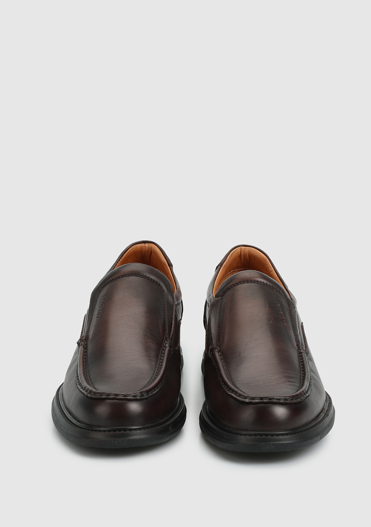 Kahve Deri Erkek Ayakkabı - Görsel 4