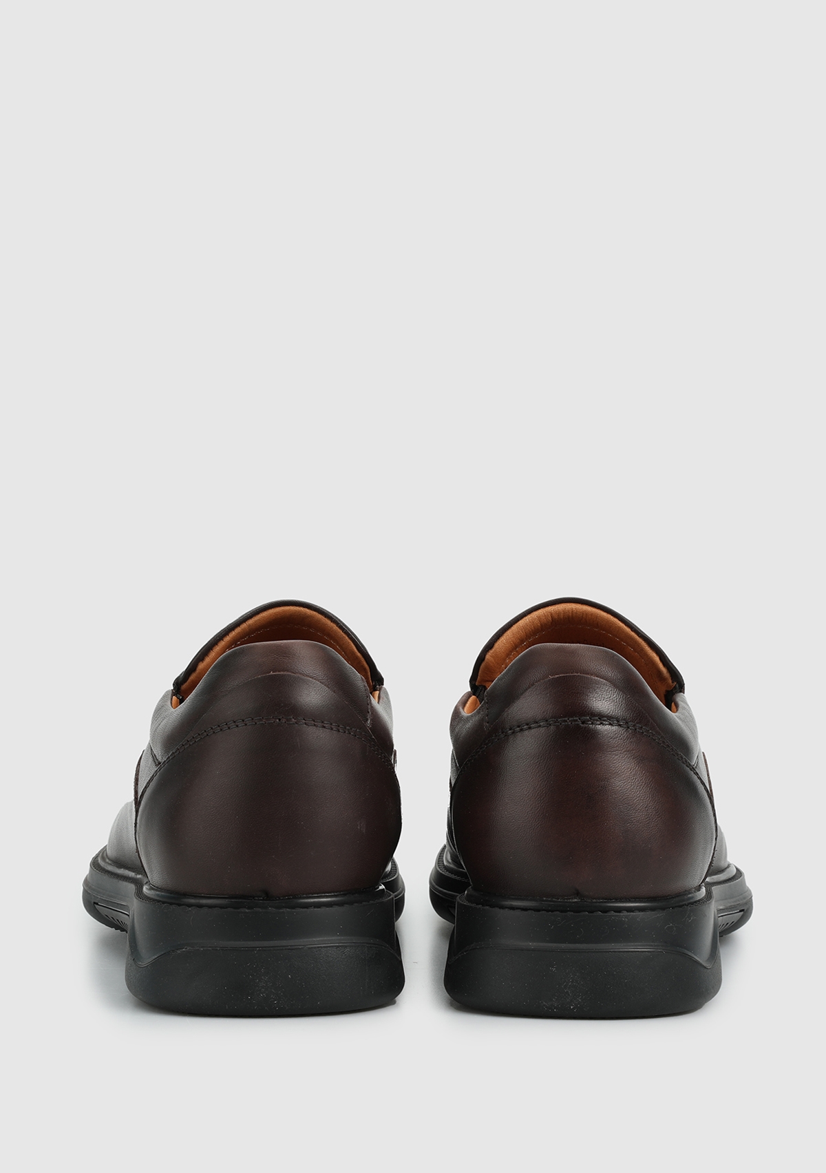 Kahve Deri Erkek Ayakkabı - Görsel 5