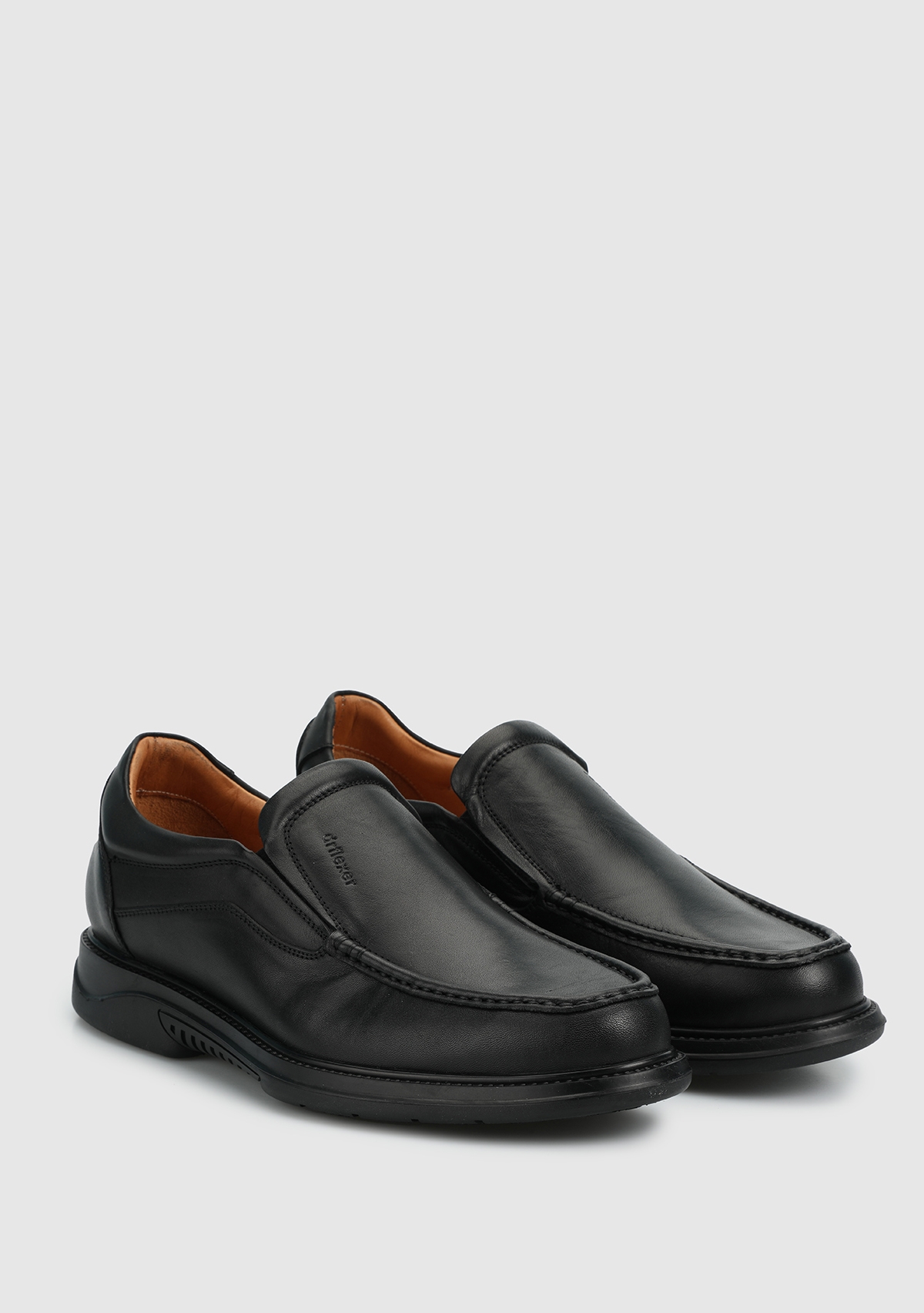 Siyah Deri Erkek Ayakkabı - Görsel 3