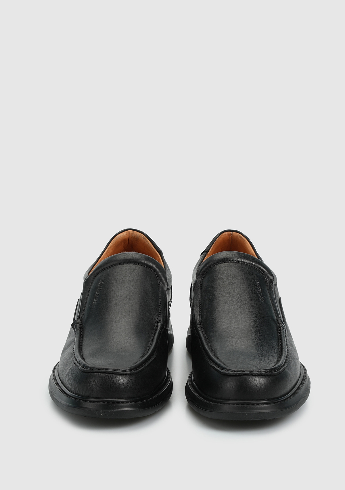 Siyah Deri Erkek Ayakkabı - Görsel 4