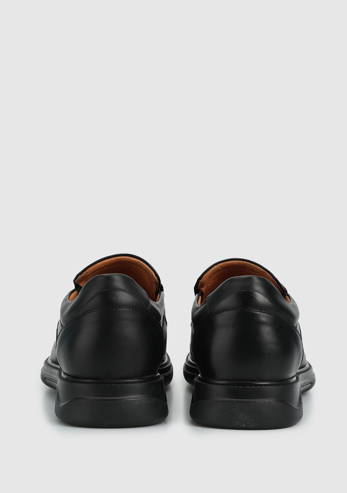 Siyah Deri Erkek Ayakkabı - Görsel 5