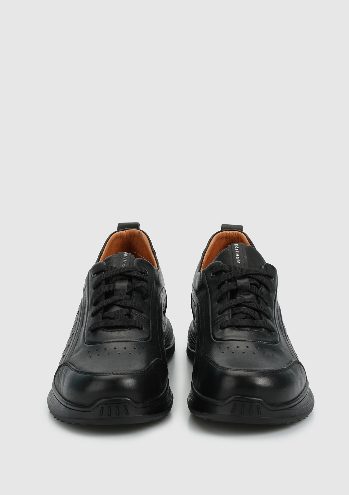 Siyah Deri Erkek Ayakkabı - Görsel 4