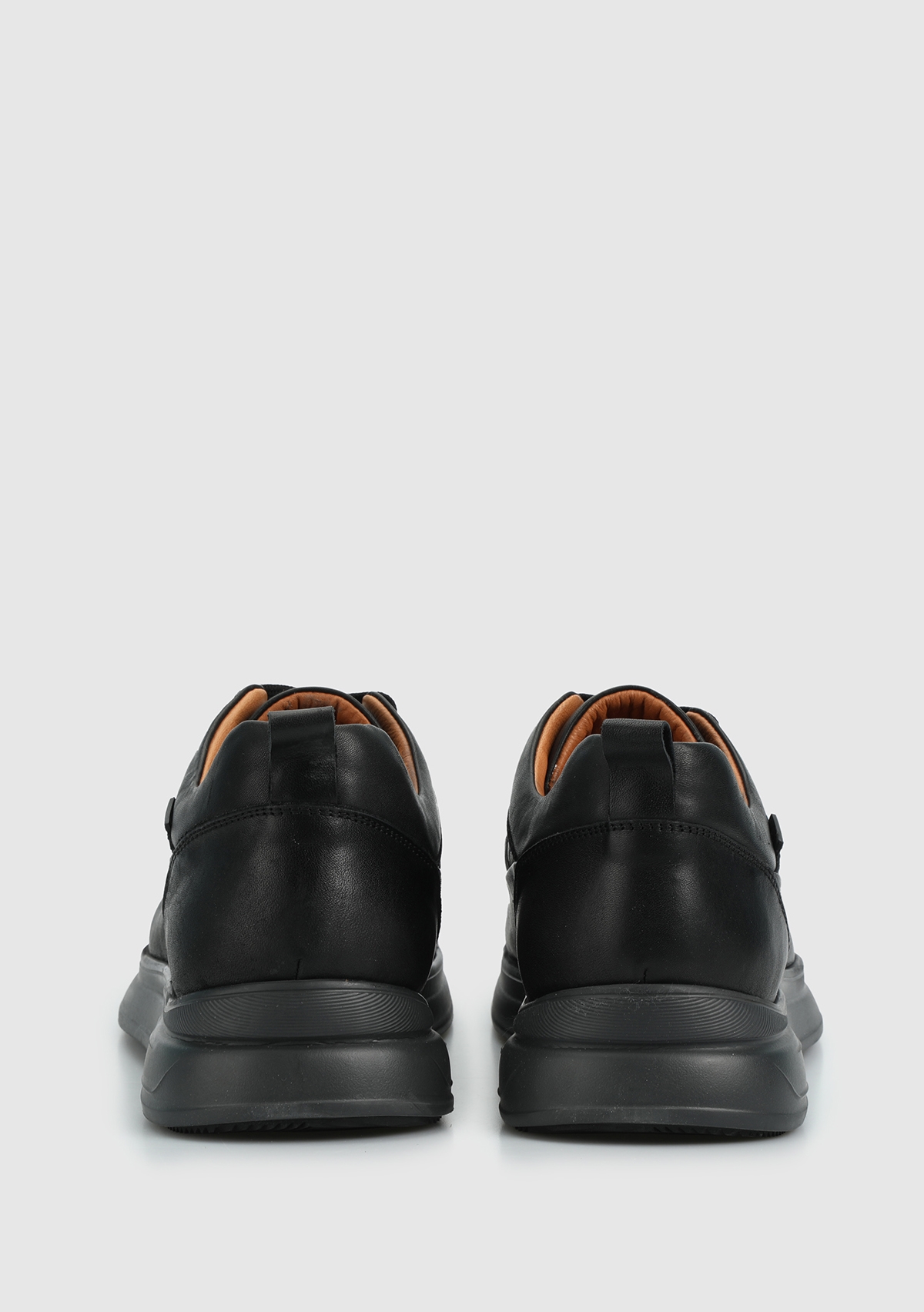 Siyah Deri Erkek Ayakkabı - Görsel 5