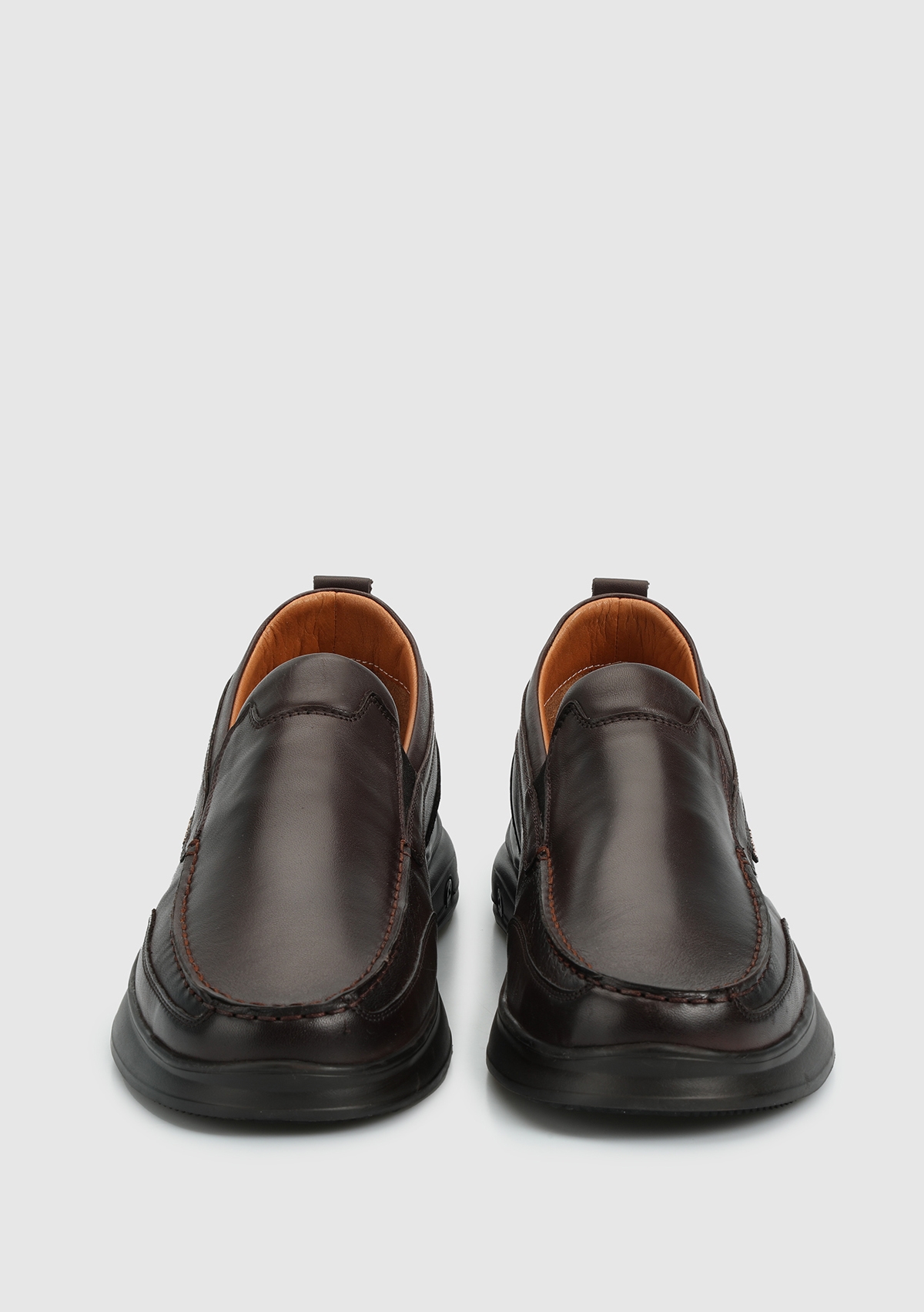 Kahve Deri Erkek Ayakkabı - Görsel 4