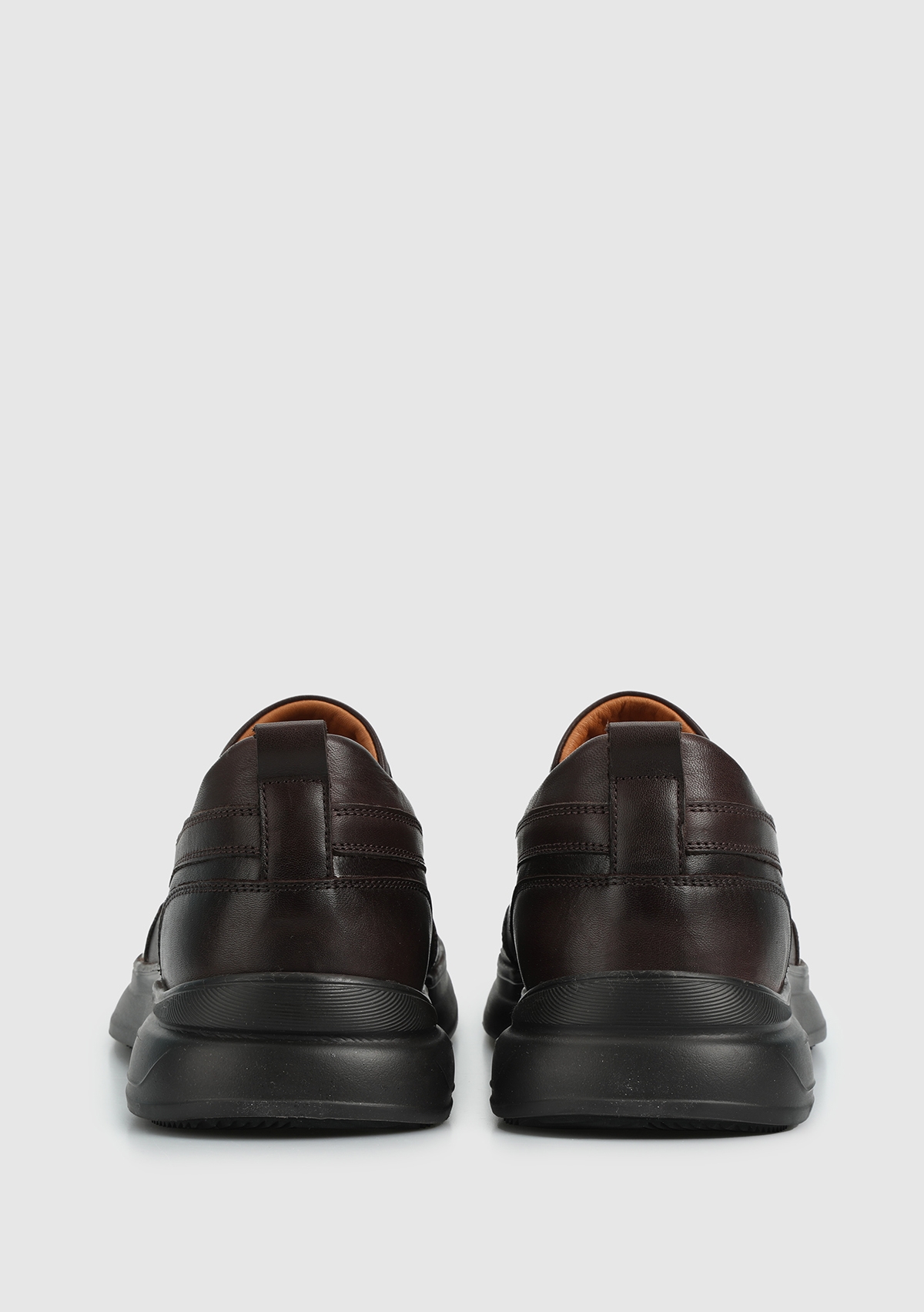 Kahve Deri Erkek Ayakkabı - Görsel 5