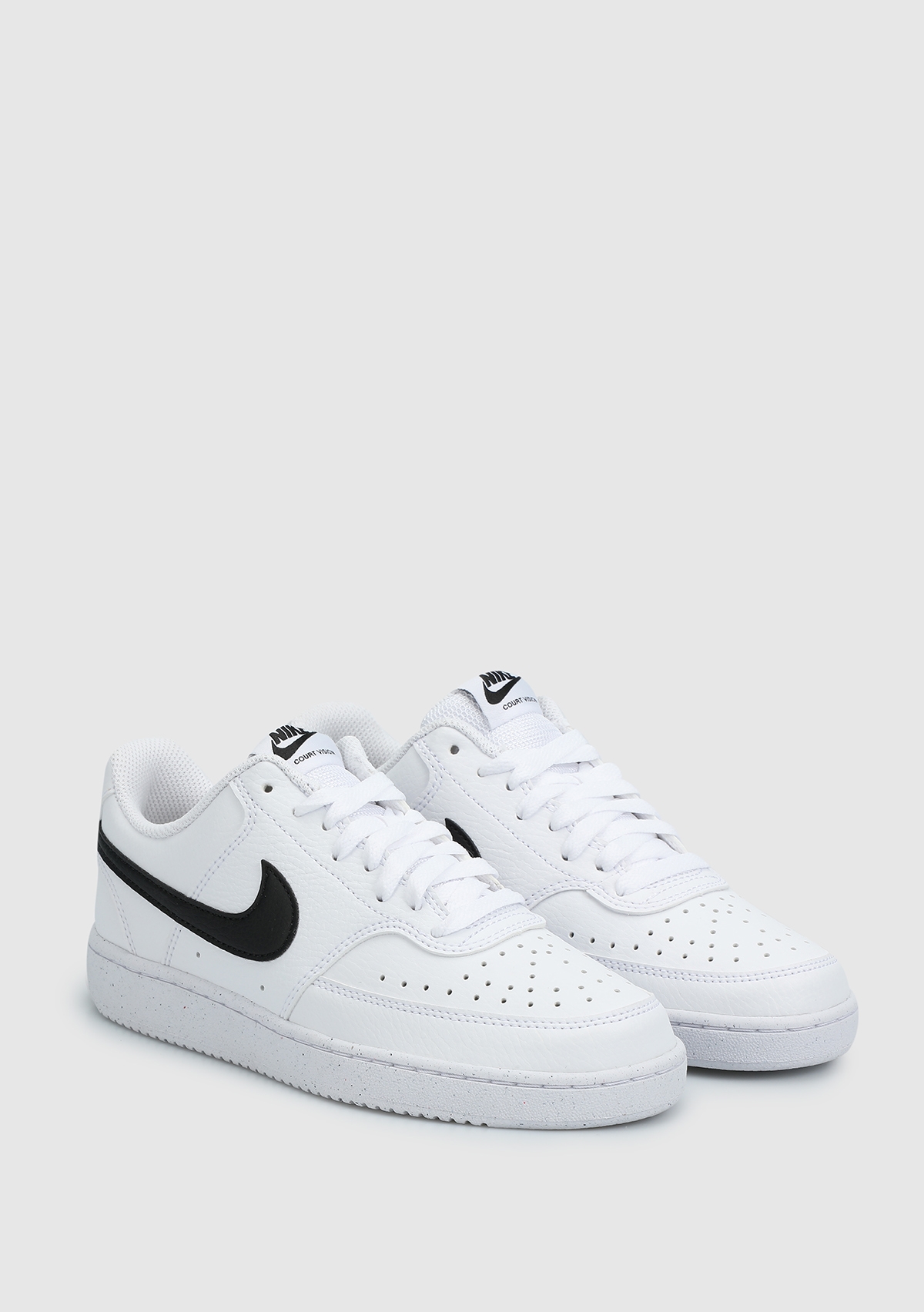 W Nıke Court Vısıon Lo Nn Beyaz Kadın Sneaker Dh3158-101 - Görsel 3