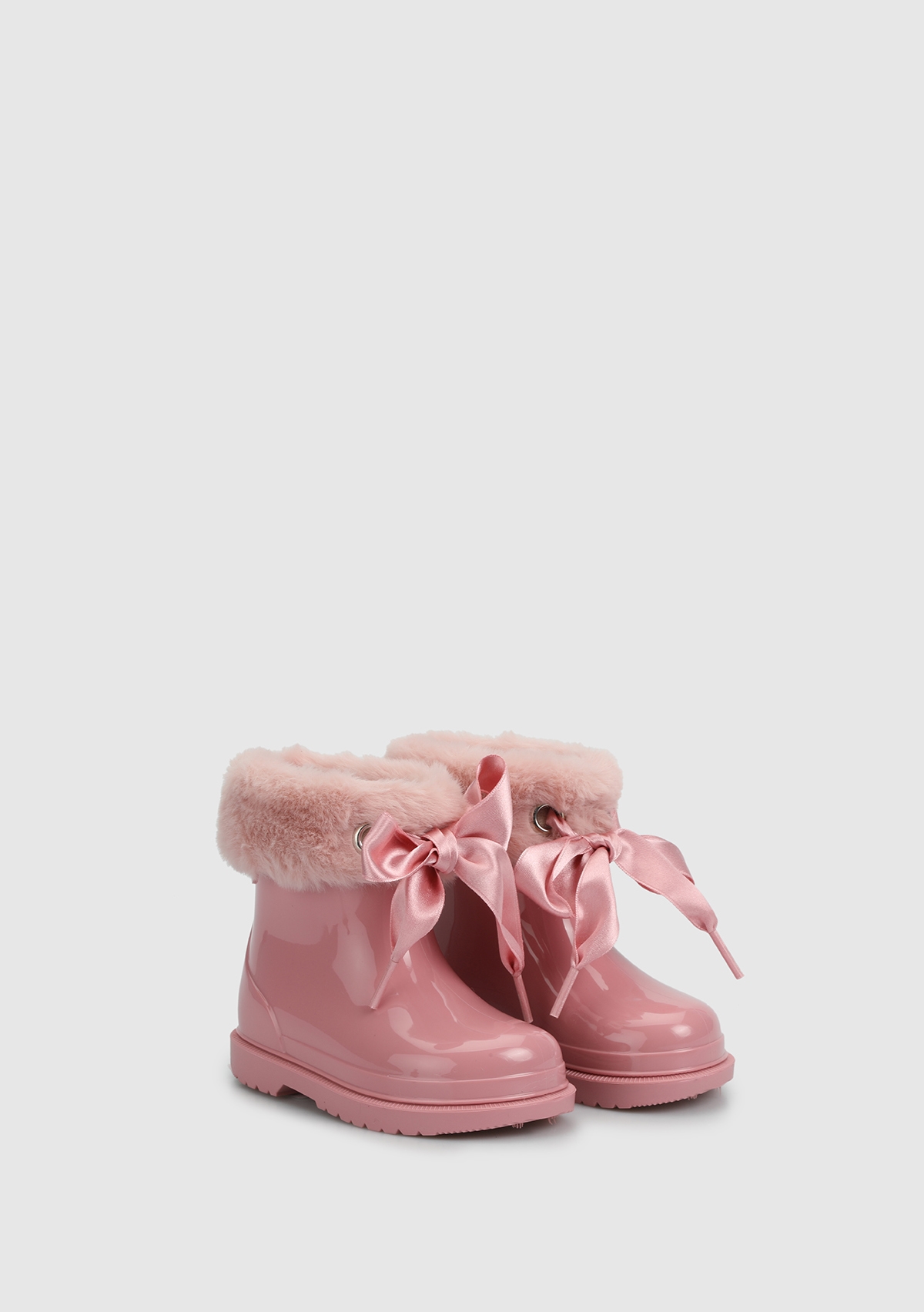 Pembe Kız Çocuk Yağmur Botu - Görsel 3
