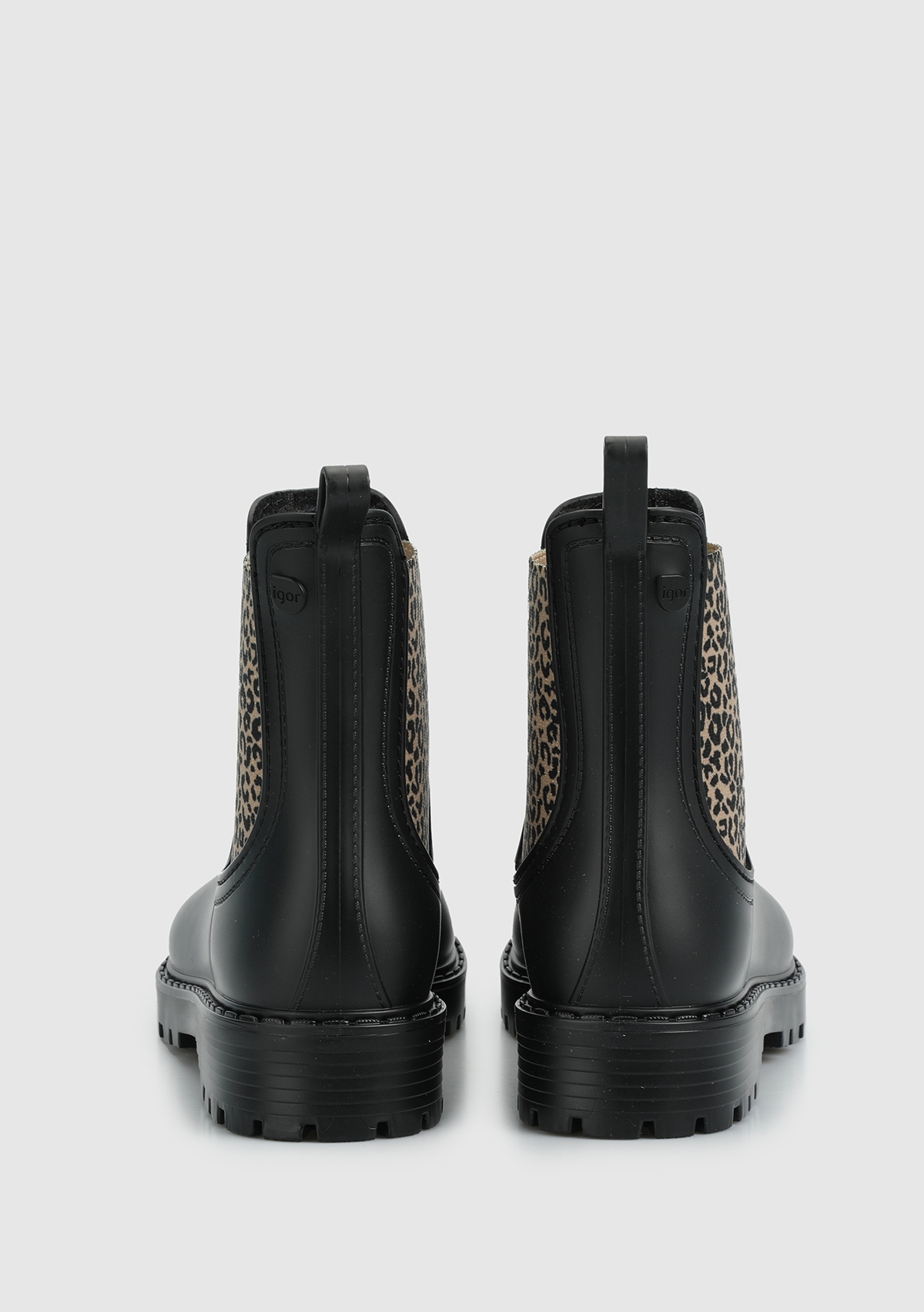 Siyah Kadın Yağmur Botu - Görsel 5