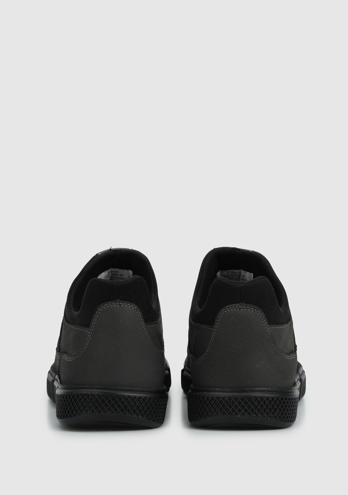 Gri Deri Erkek Ayakkabı - Görsel 5