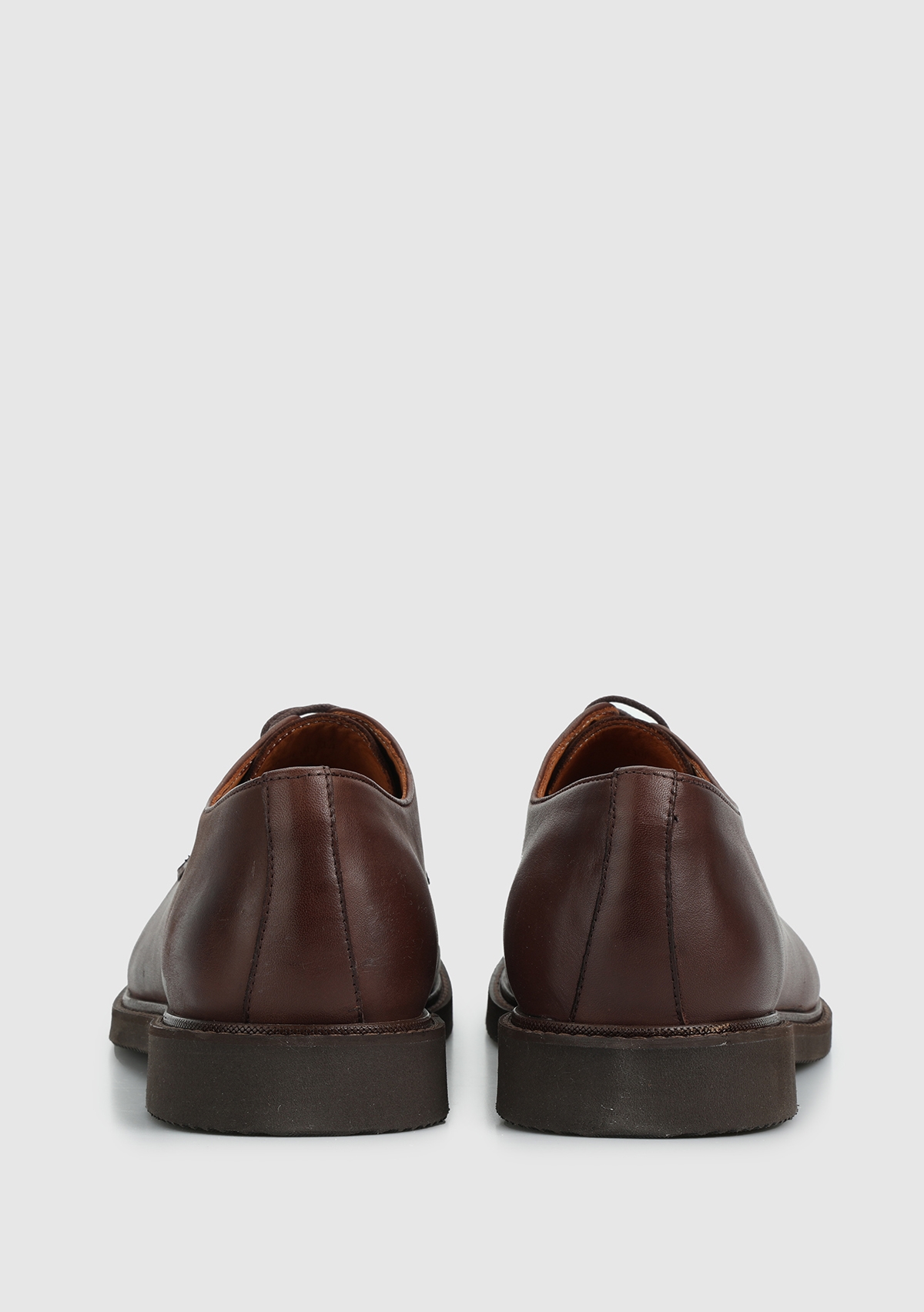 Kahve Deri Erkek Ayakkabı - Görsel 5