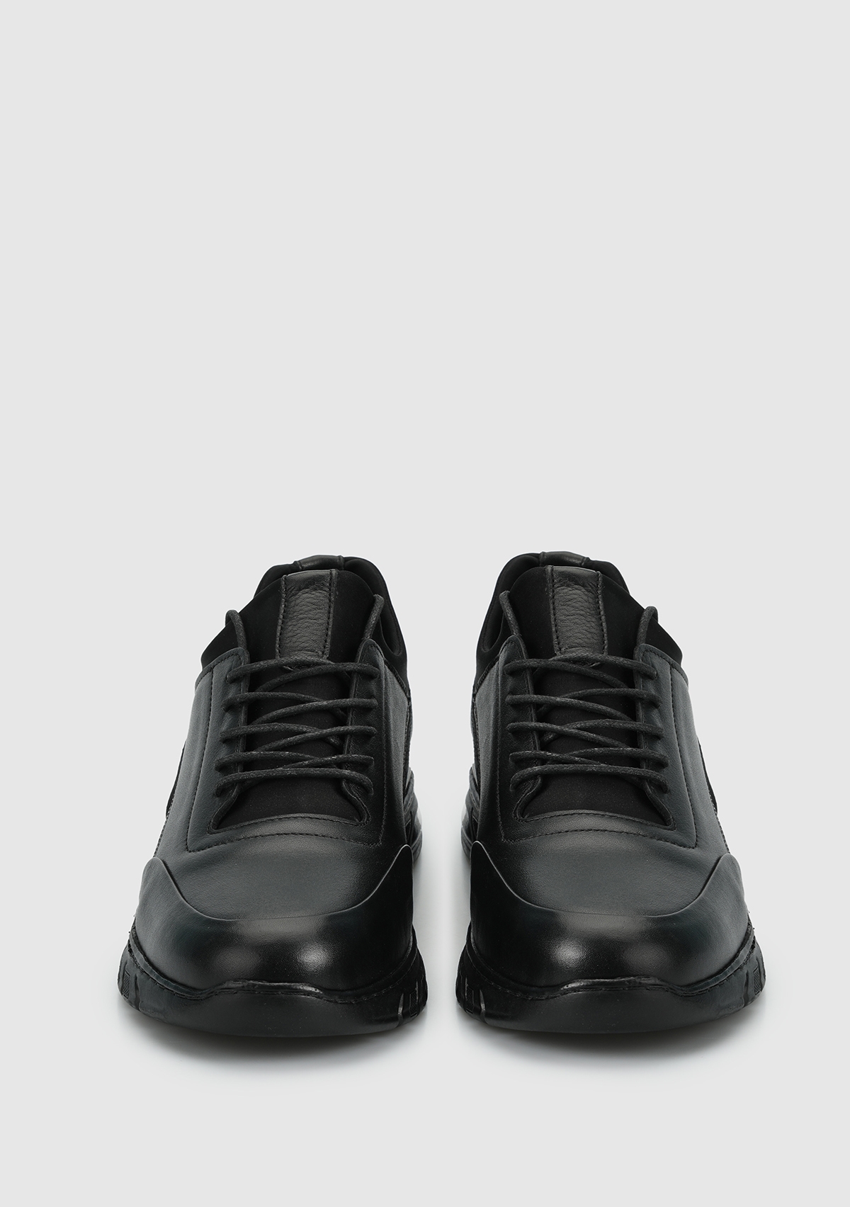 Siyah Deri Erkek Ayakkabı - Görsel 4